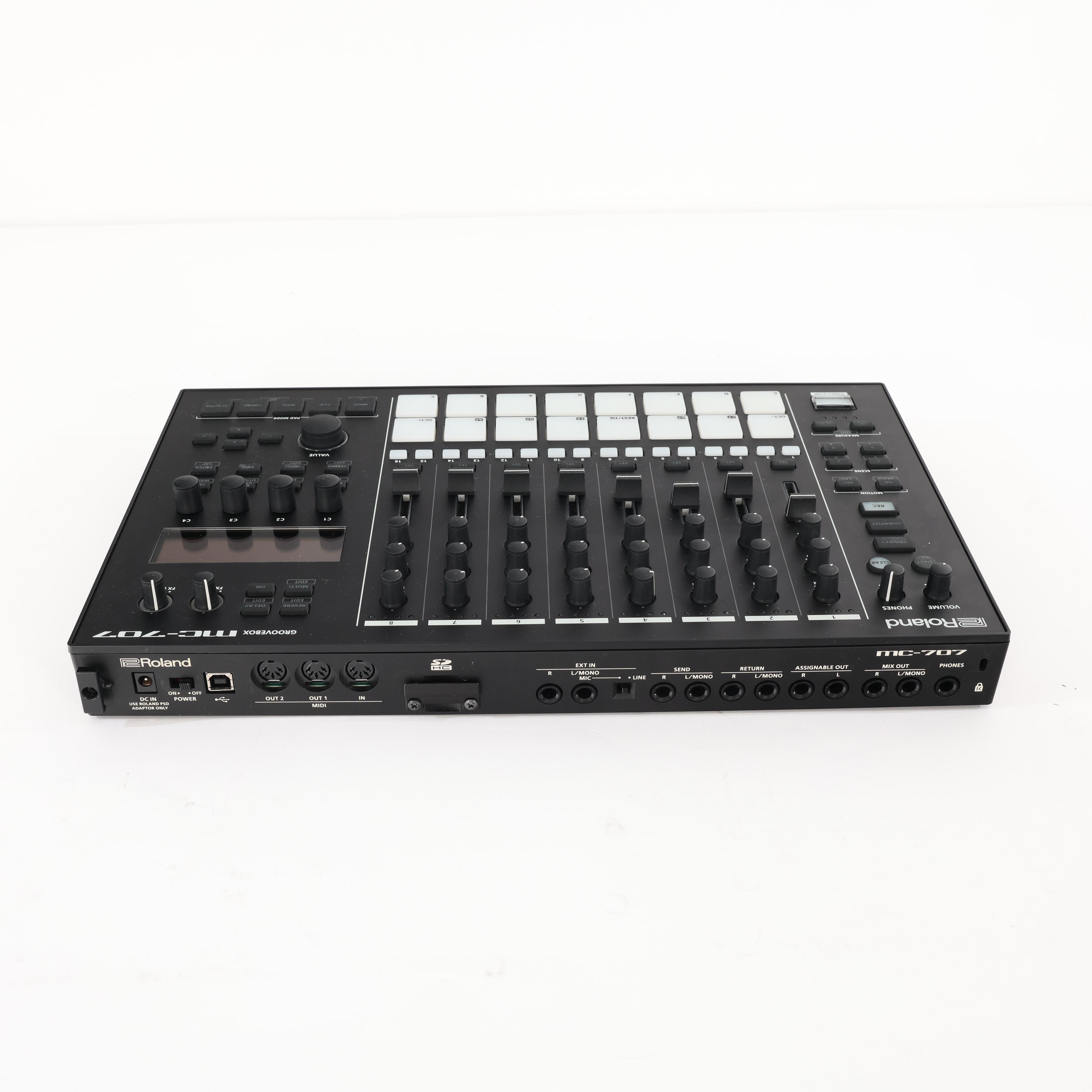 Second Hand Roland MC-707 Groovebox Drum Machine, Sampler and Sequencer 738 - SH-204-1738 (1).jpg