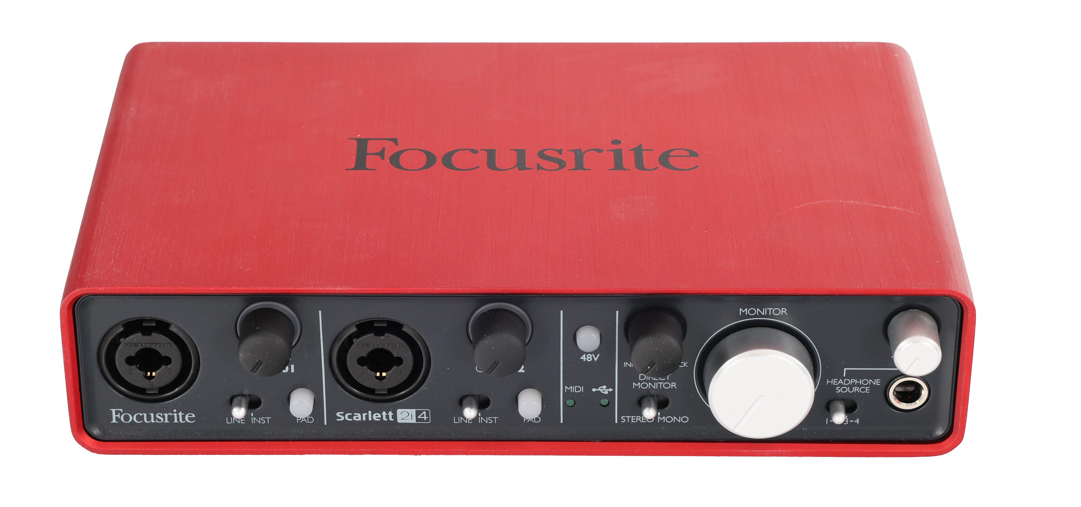 Second Hand Focusrite 2i4 Scarlett USB interface 211 - SH-141-6211 (3).jpg