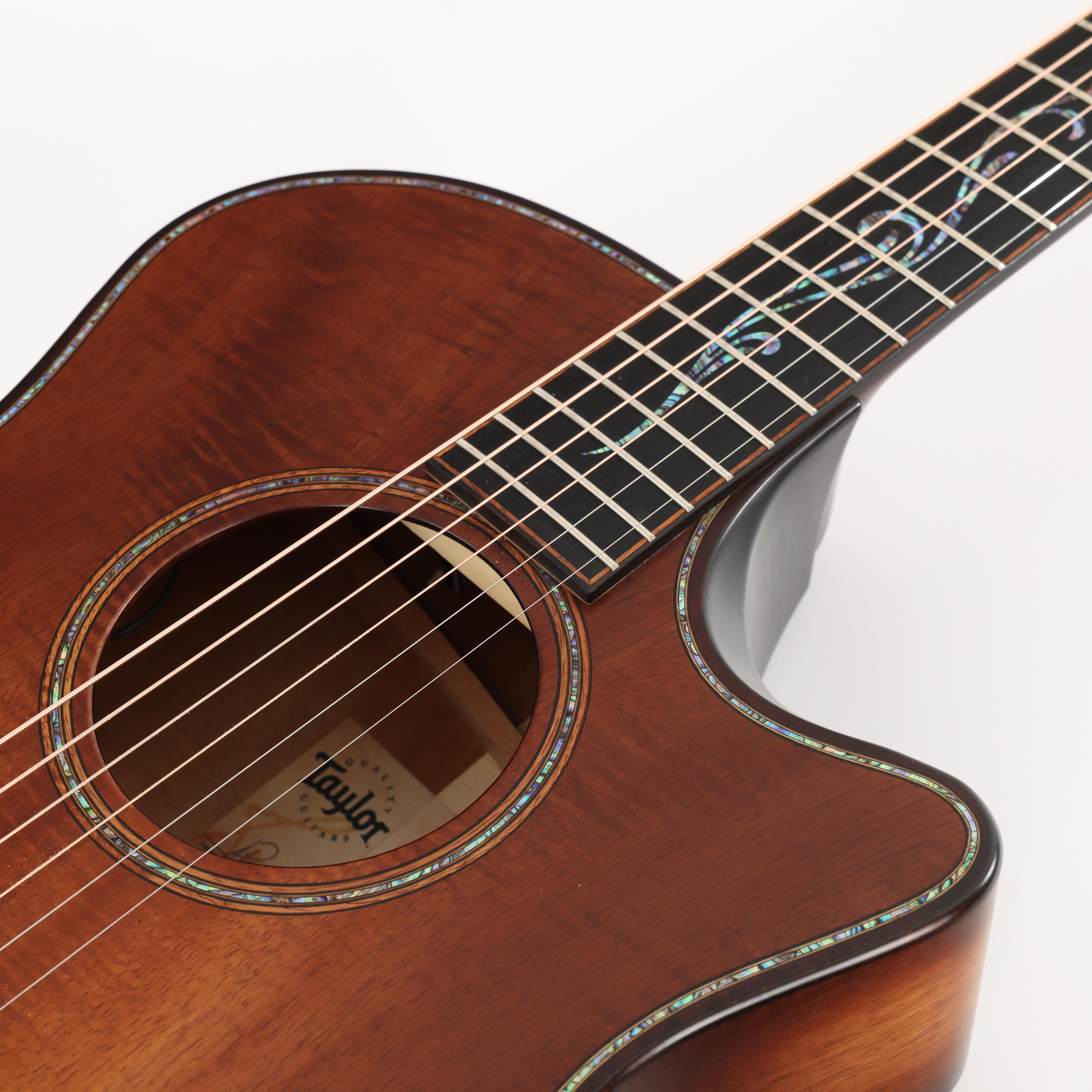 Second Hand Taylor Builders Edition K24ce Acoustic Guitar in Shaded Edge Burst 523 - SH-114-2523 (5).jpg