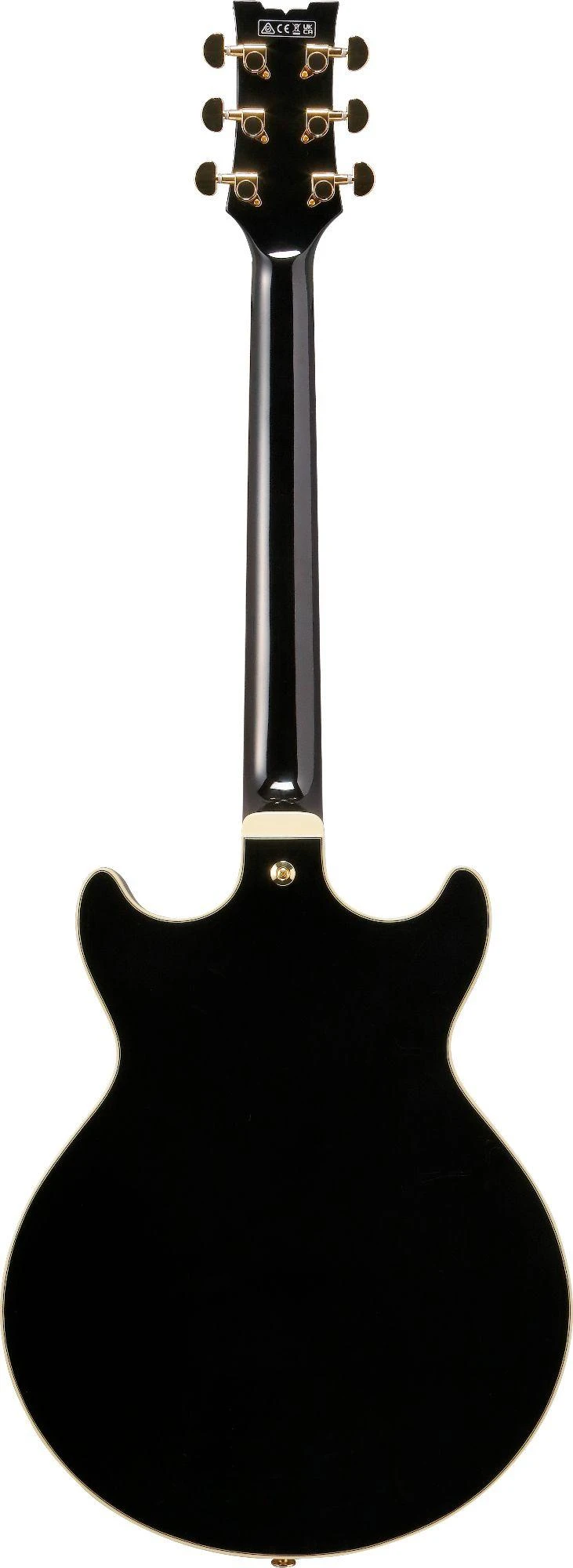 B Stock : Ibanez AM73G-BK Artcore Semi-Hollow Electric Guitar in Black - 001 - AM73G_BK_5B_01_C_compressed.jpg