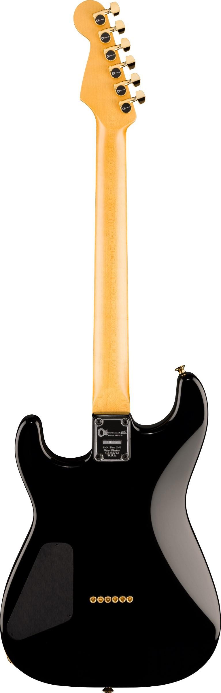 Charvel American Neo-Classic San Dimas SD1 HH HT Electric Guitar in Gloss Black - 2865071303-Back.jpg
