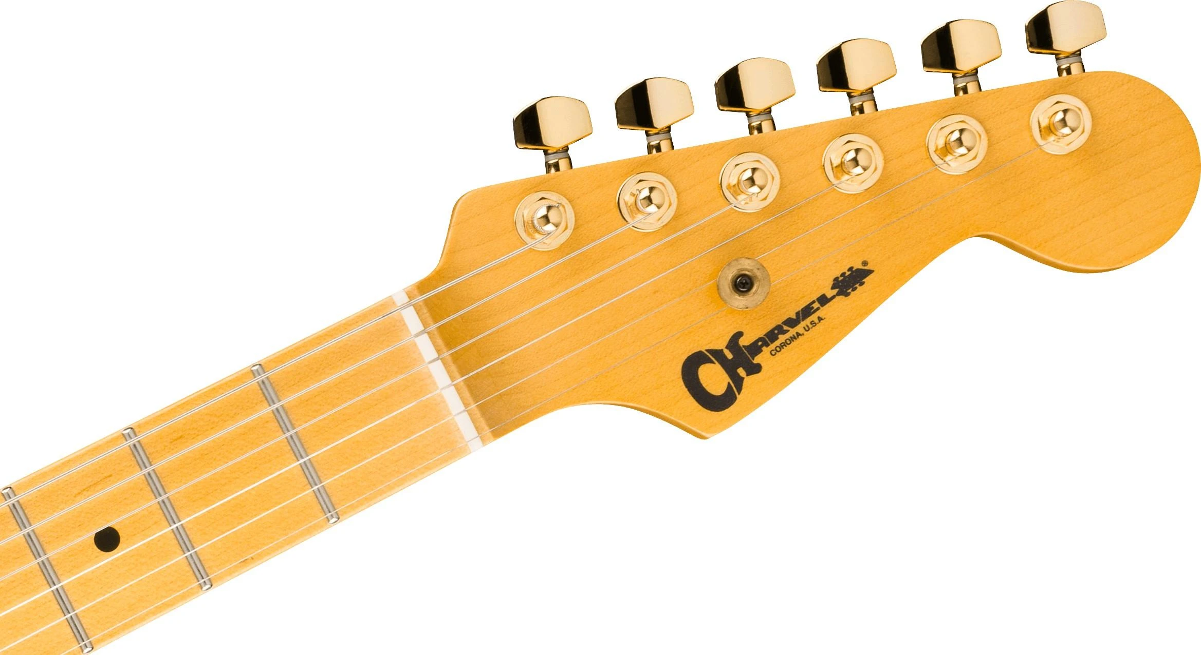 Charvel American Neo-Classic San Dimas SD1 HH HT Electric Guitar in Velvet Midnight - 2865071372-Headstock.jpg