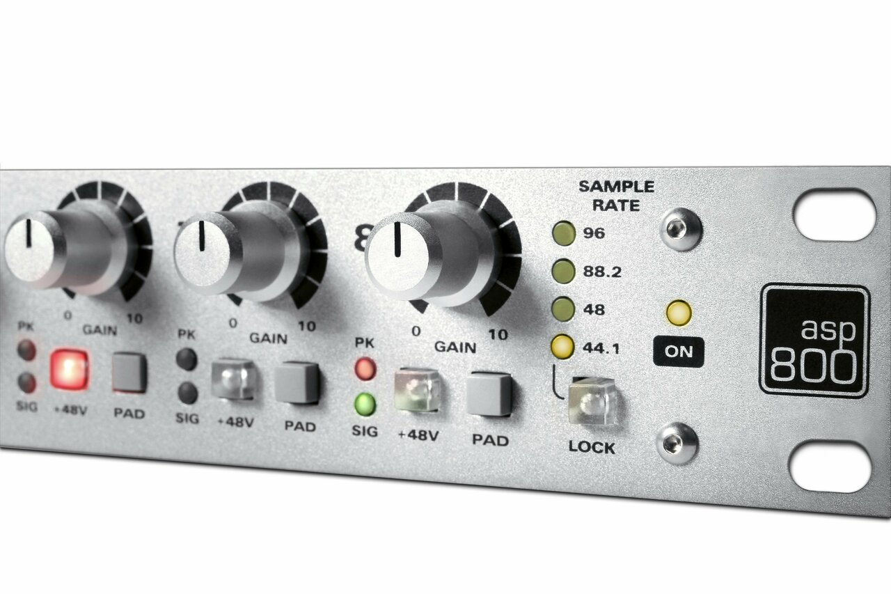 Audient ASP800 - 8 Channel Mic Pre - Andertons Music Co.
