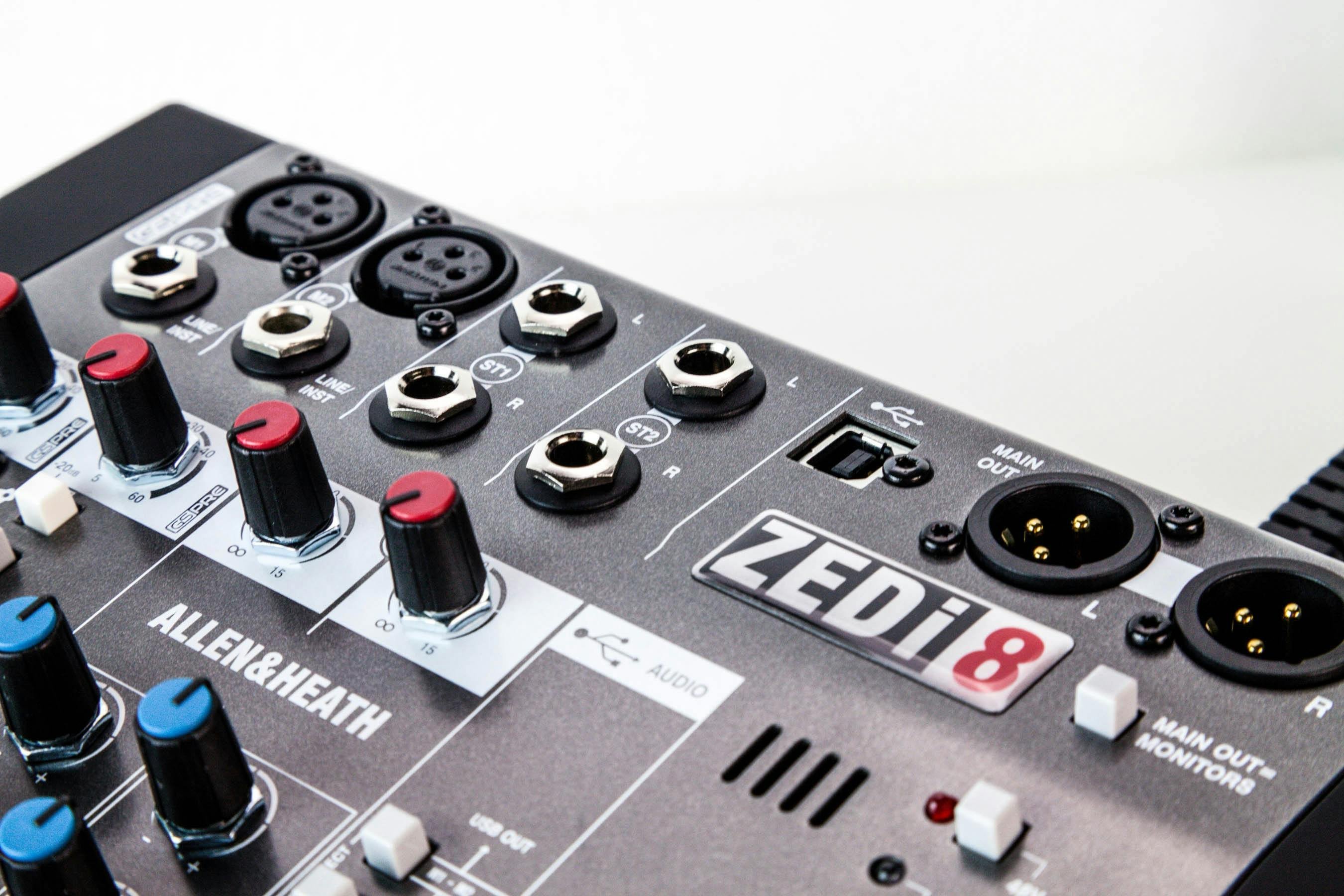 Allen & Heath ZEDi8 Mixer - Andertons Music Co.