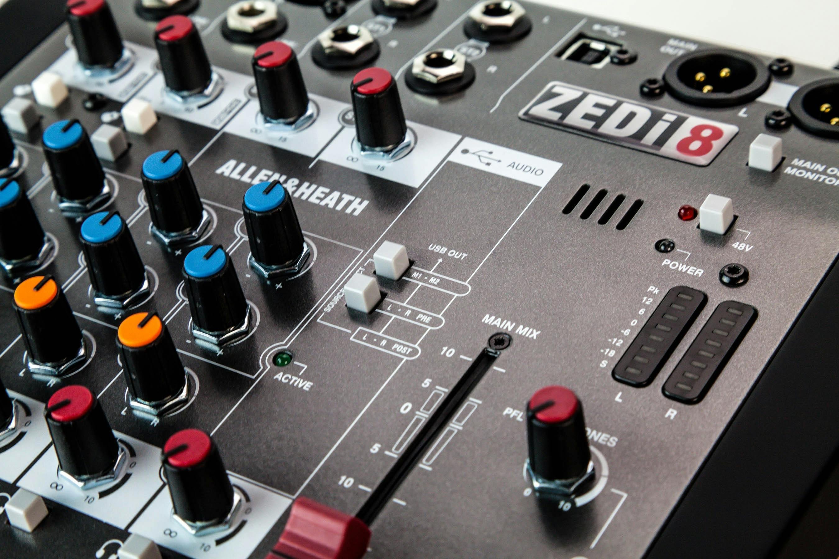 Allen & Heath ZEDi8 Mixer - Andertons Music Co.