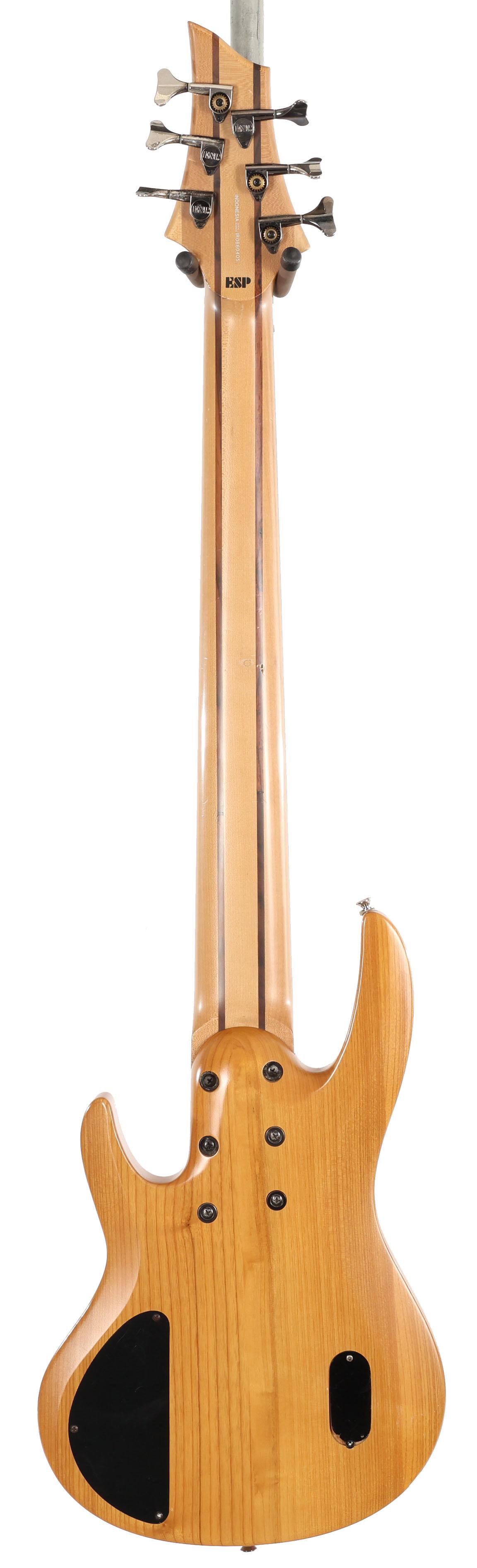 Second Hand ESP LTD B-206SM Spalted maple 6-string Bass 719 - SH-235-2719 (4).jpg
