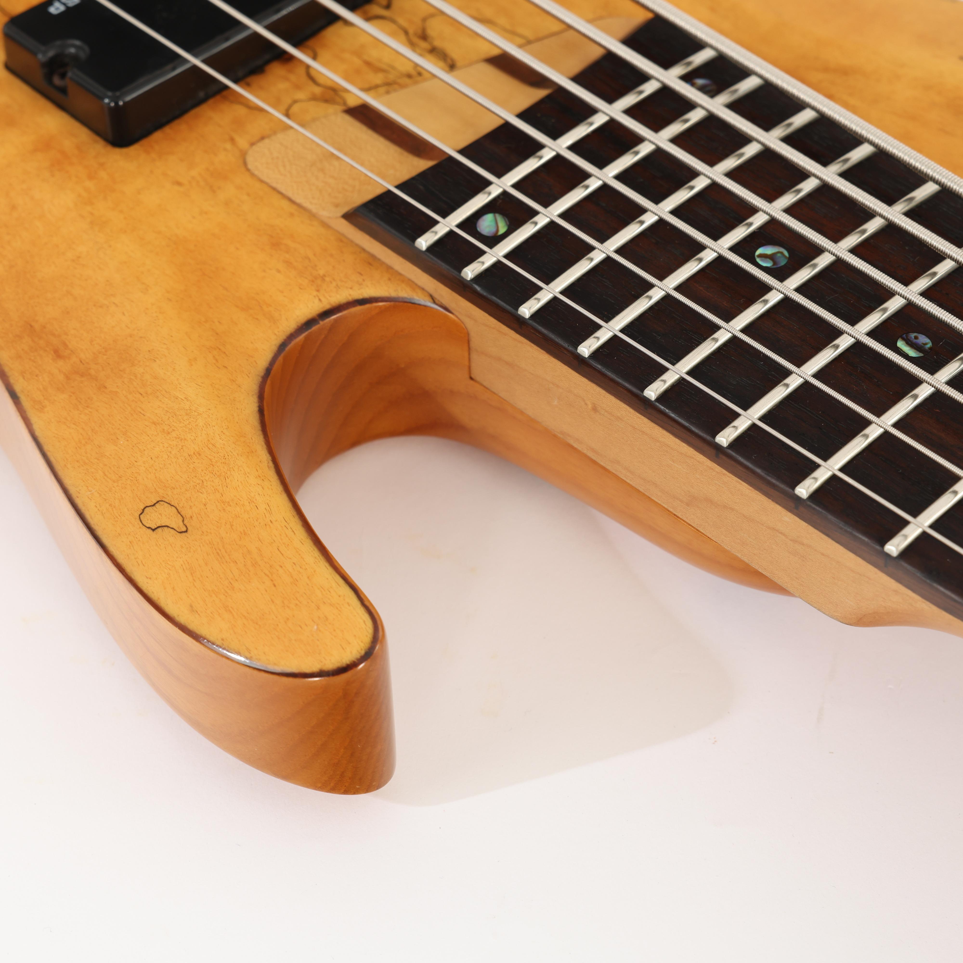 Second Hand ESP LTD B-206SM Spalted maple 6-string Bass 719 - SH-235-2719 (11).jpg