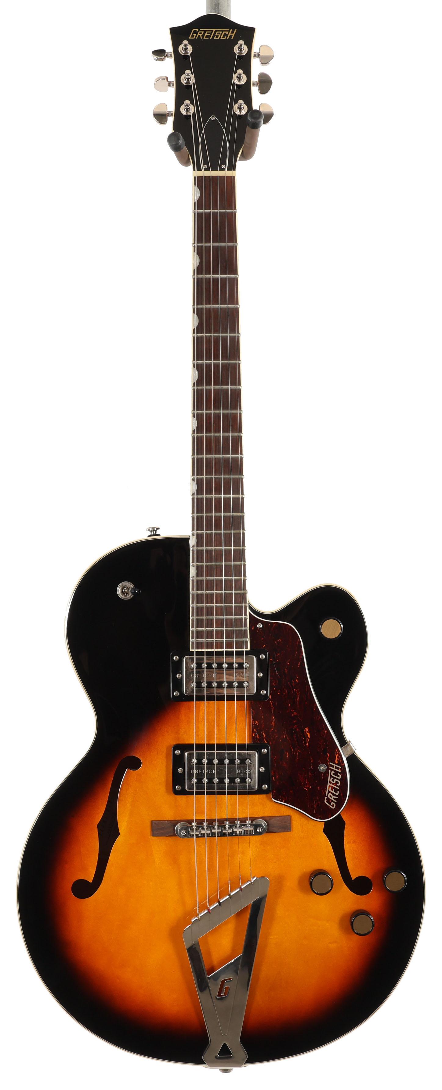 Second Hand Gretsch G2420 Streamliner Hollowbody Aged Brooklyn Burst 496 - SH-241-6496 (3).jpg