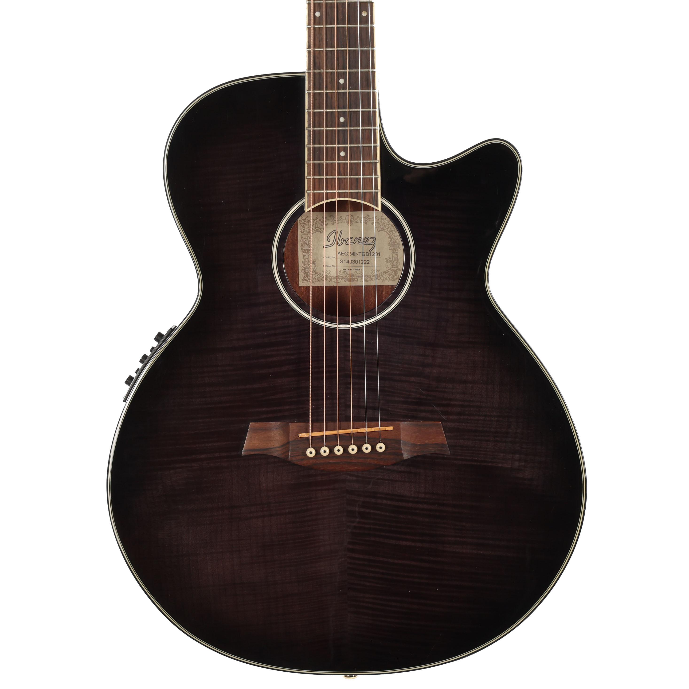 Second Hand Ibanez AEG24II Acoustic-Electric in Black 003 - SH-227-1003 (2).jpg