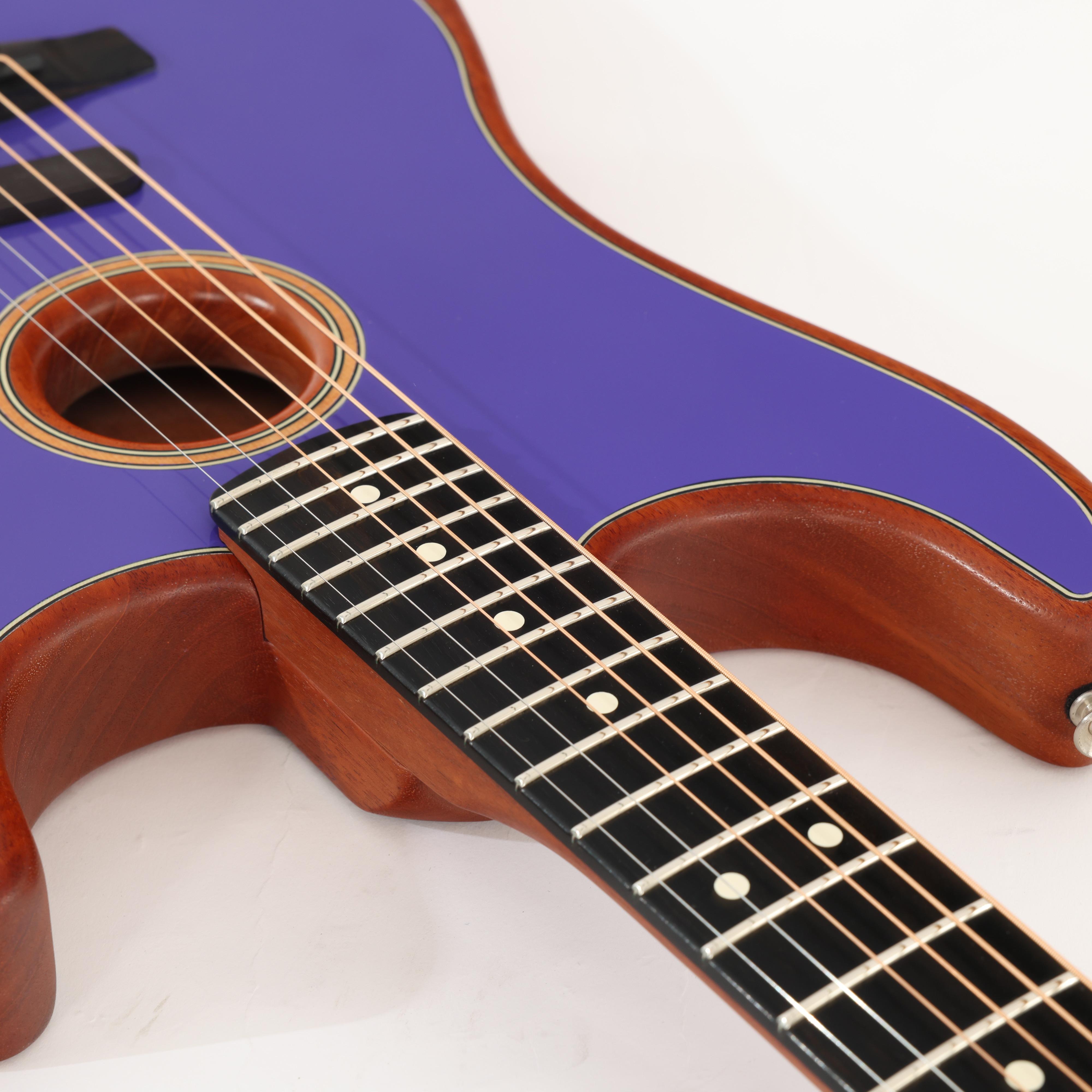 Second Hand USA Fender Acoustasonic Stratocaster in Purple (refinished) 786 - SH-241-3786 (9).jpg