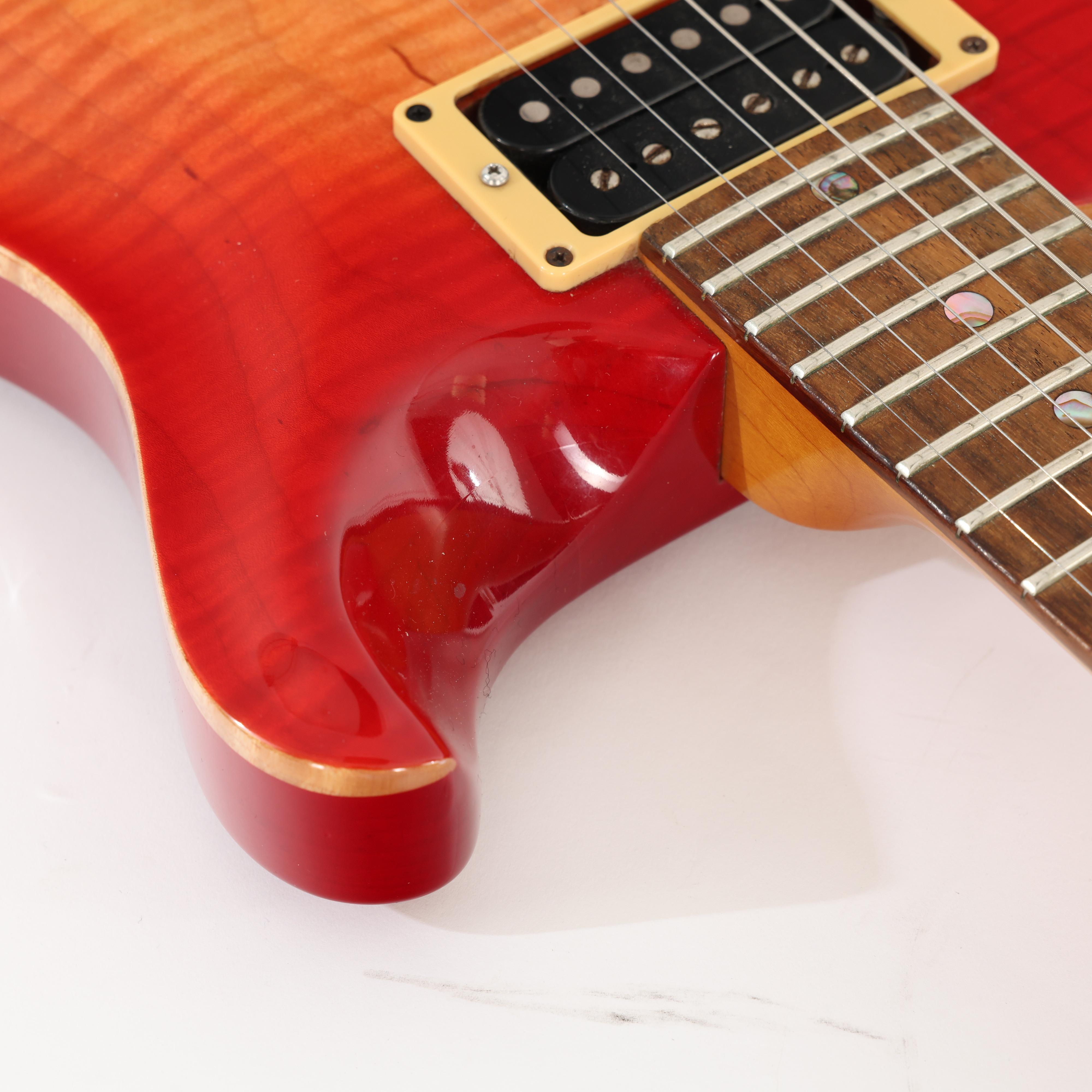 Second Hand PRS CE3 Cherry Sunburst 1990 073 - SH-221-0073 (12).jpg