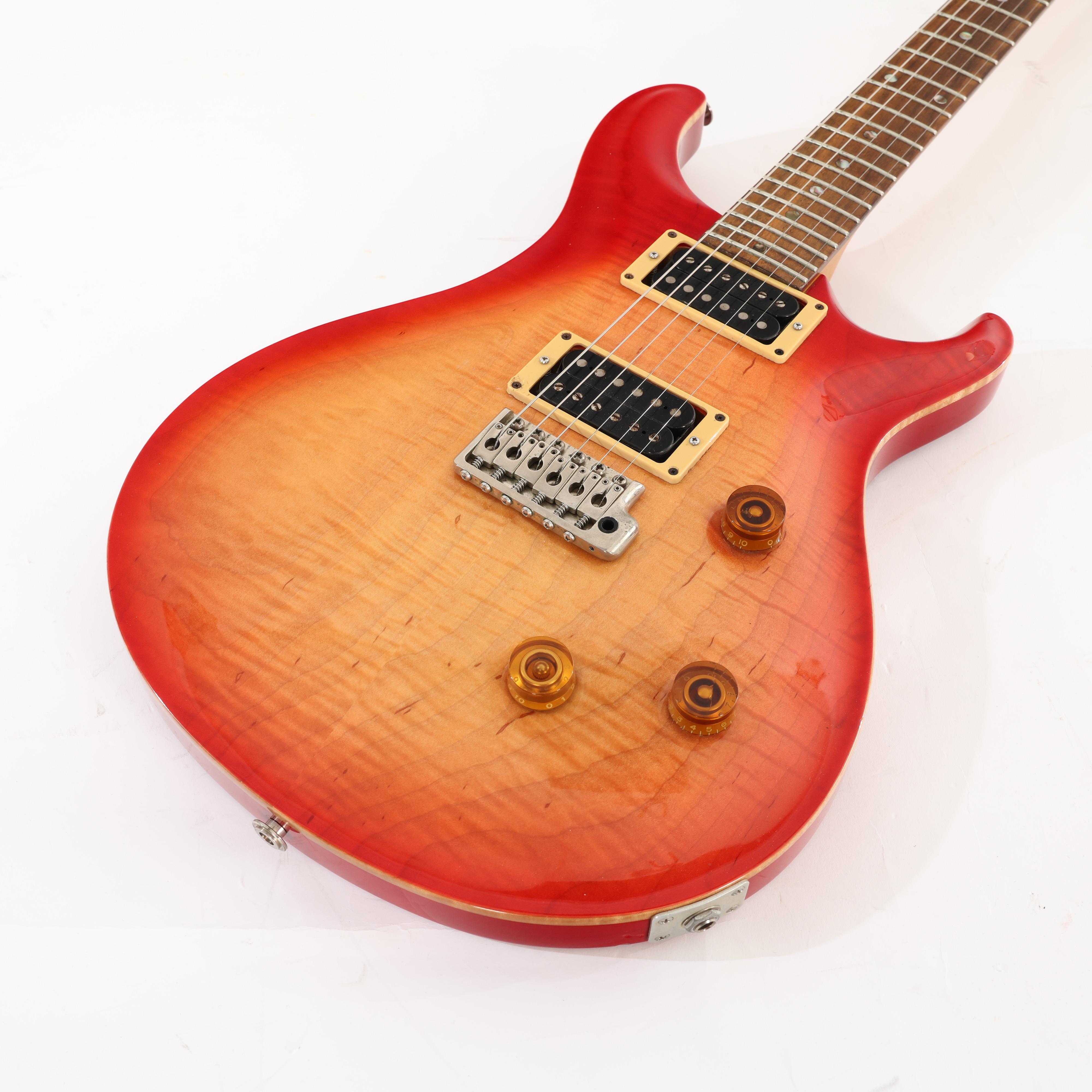 Second Hand PRS CE3 Cherry Sunburst 1990 073 - SH-221-0073 (8).jpg