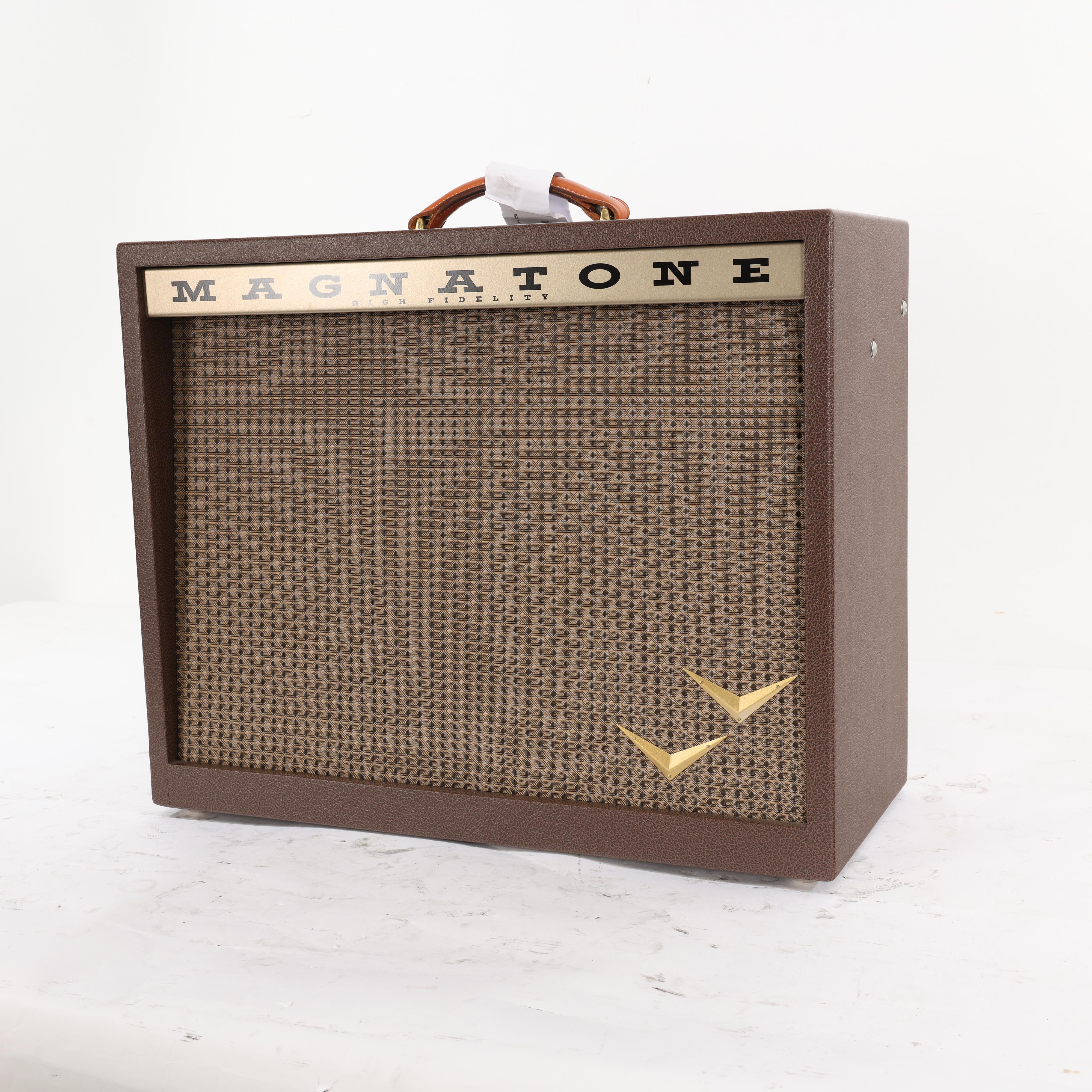 Second Hand Magnatone Panoramic Stereo Combo Amp With Footswitch 022 - SH-213-0022 (3).jpg
