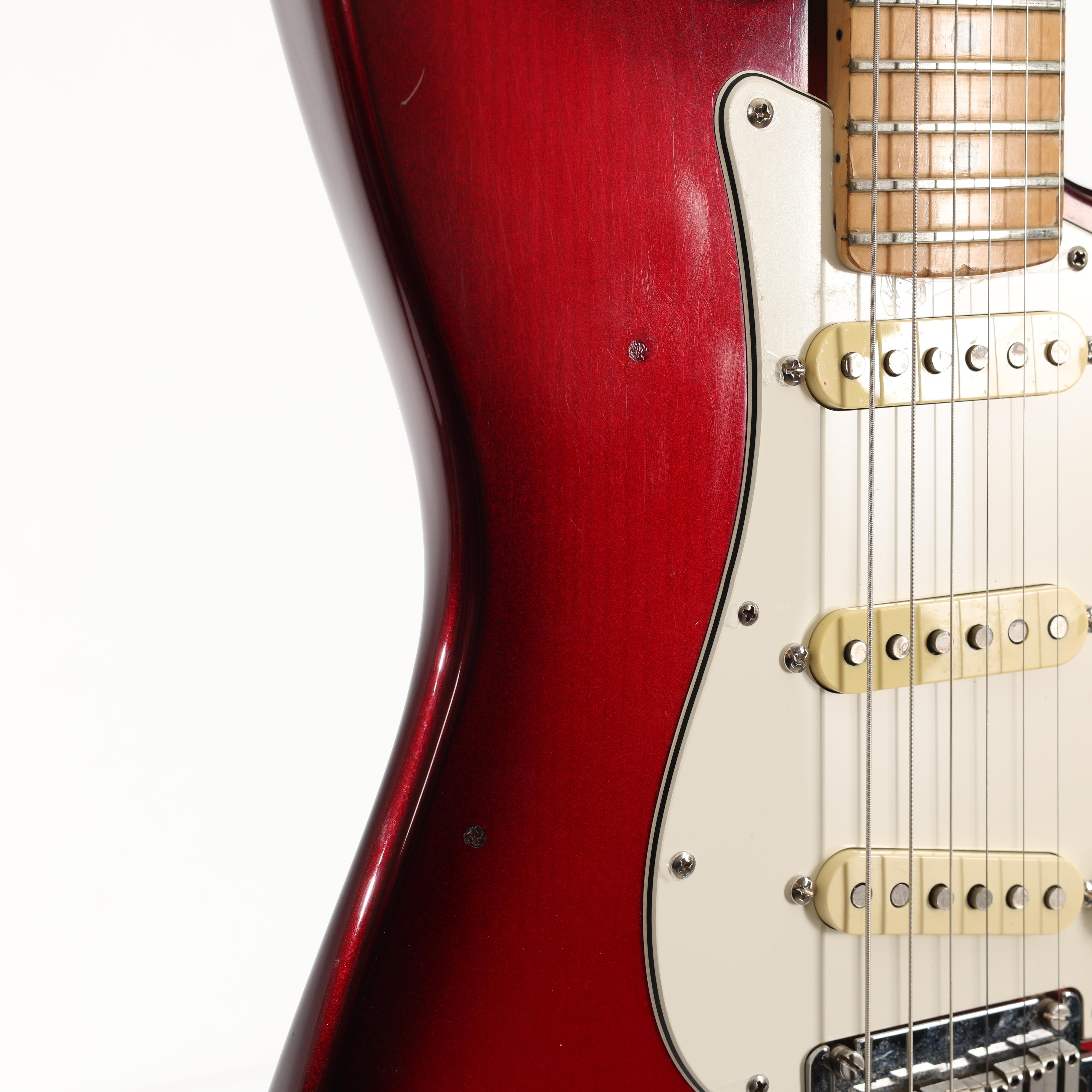 Second Hand Fender USA Stratocaster Deluxe Cherry Burst 766 - SH-130-0766 (7).jpg
