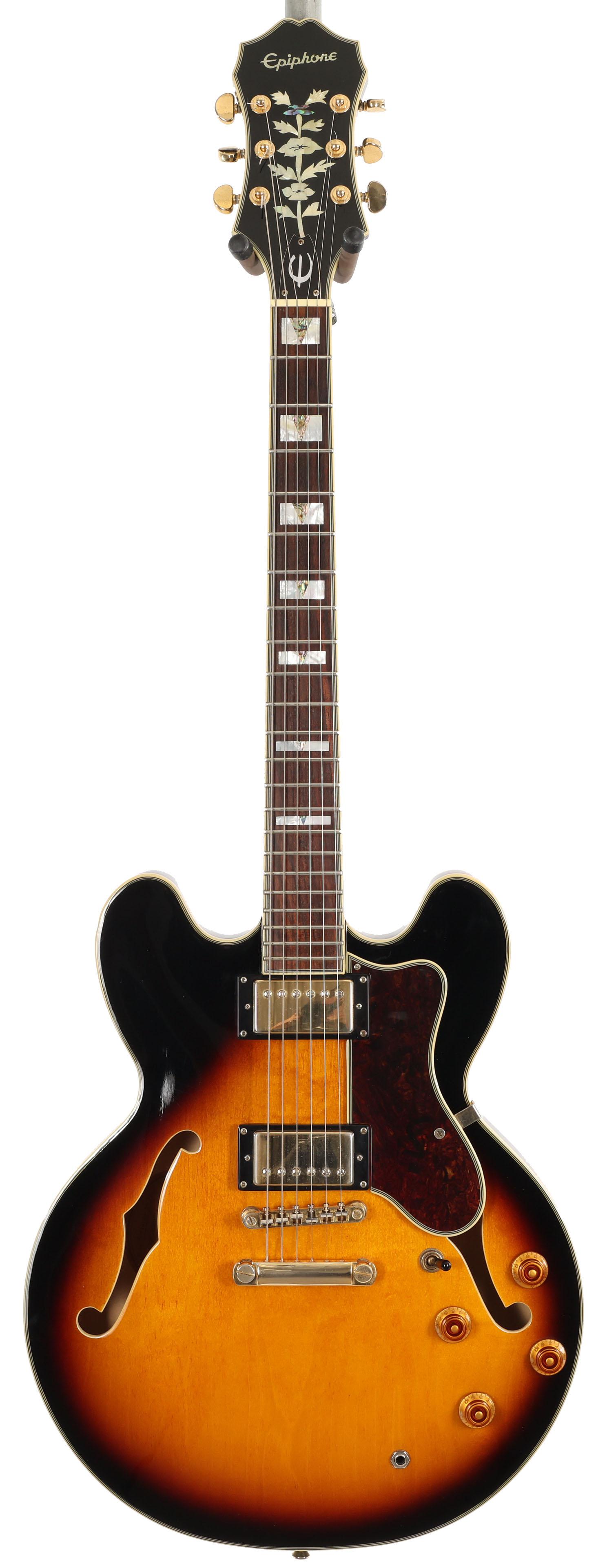 Second Hand Epiphone Sheraton II in Vintage Sunburst 181 - SH-141-6181 (3).jpg
