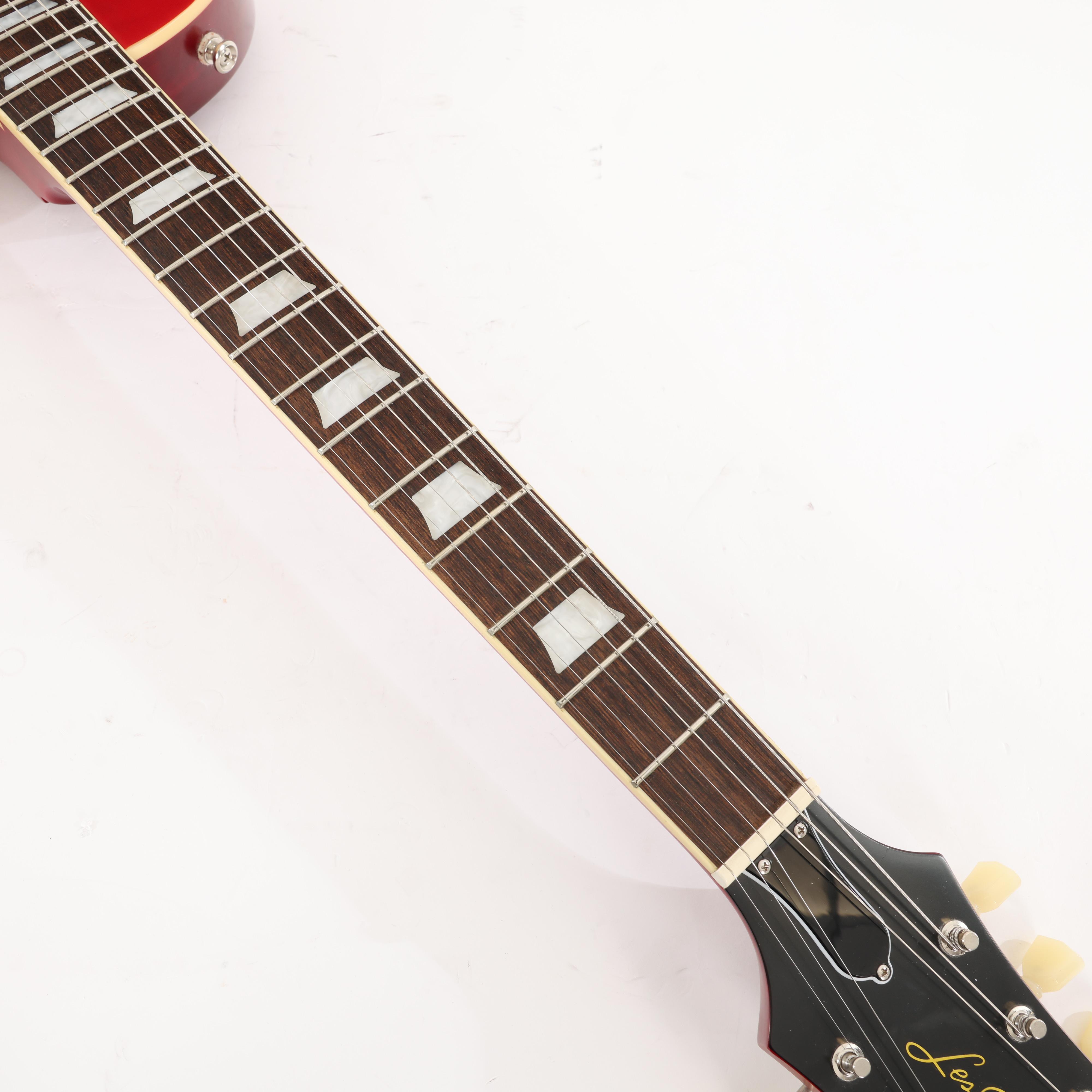 Second Hand Epiphone 1959 Les Paul Standard Outfit Aged Dark Cherry Burst 740 - SH-204-1740 (10).jpg