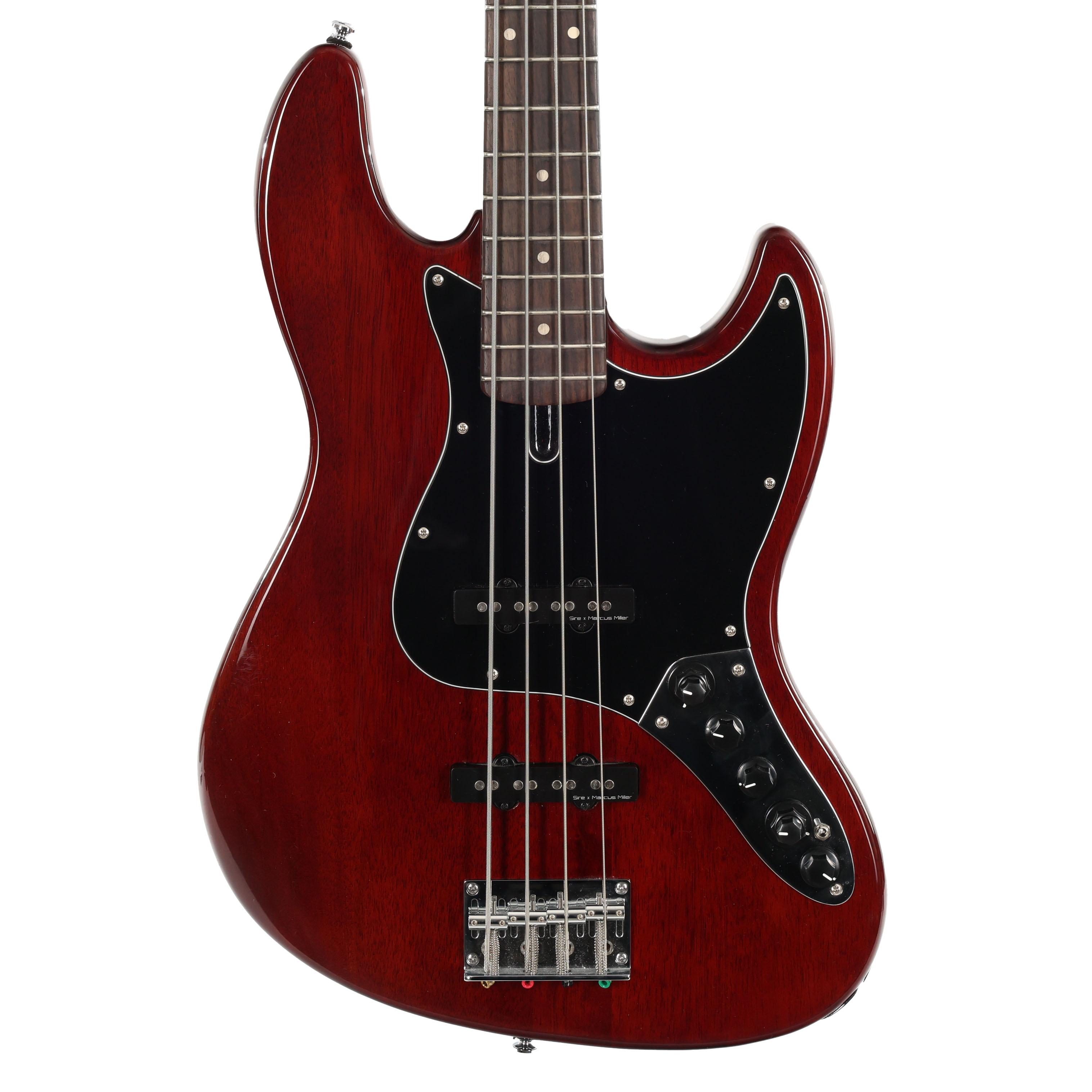 Second Hand Sire V3 Bass Guitar in Mahogany Red 215 - SH-141-6215 (2).jpg