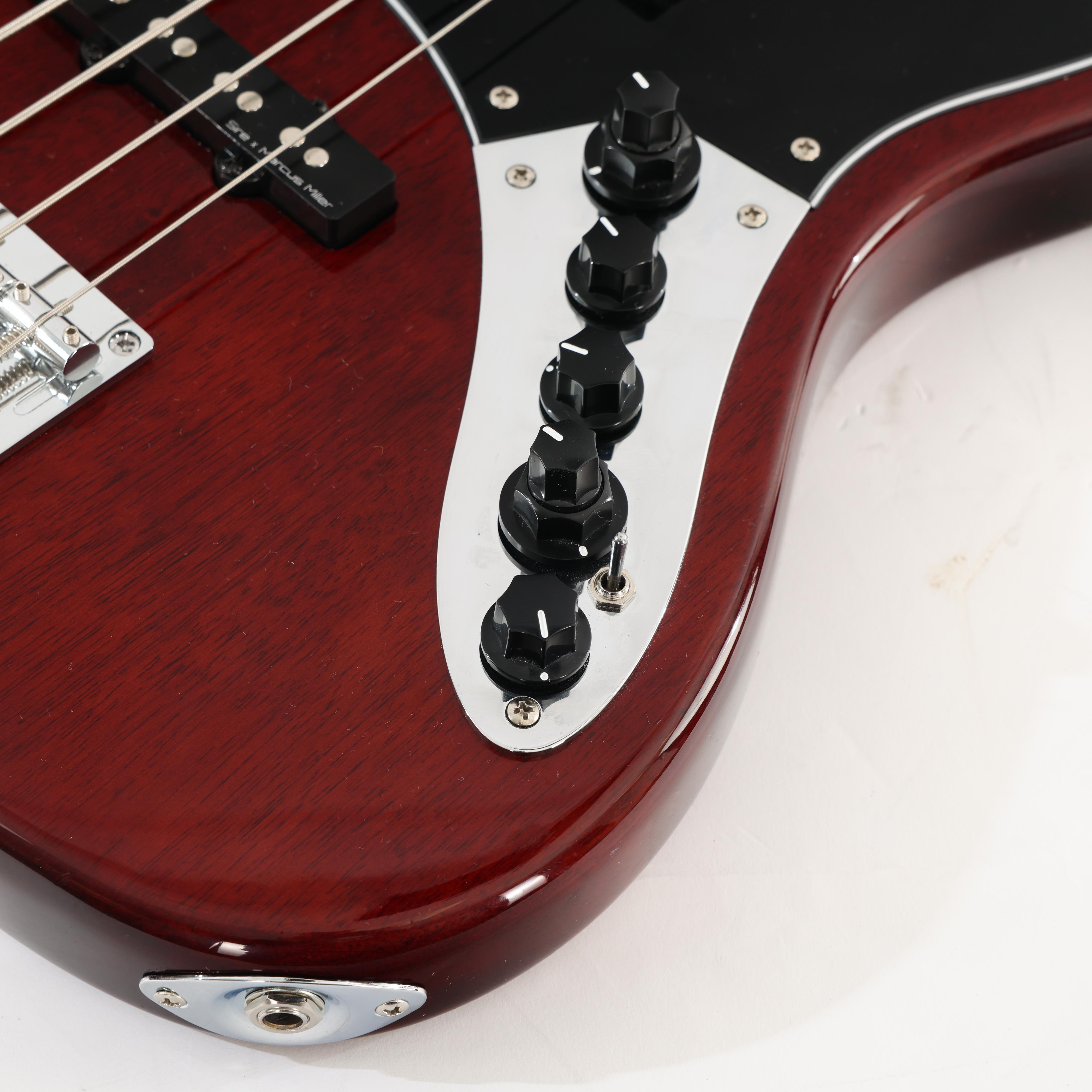 Second Hand Sire V3 Bass Guitar in Mahogany Red 215 - SH-141-6215 (7).jpg