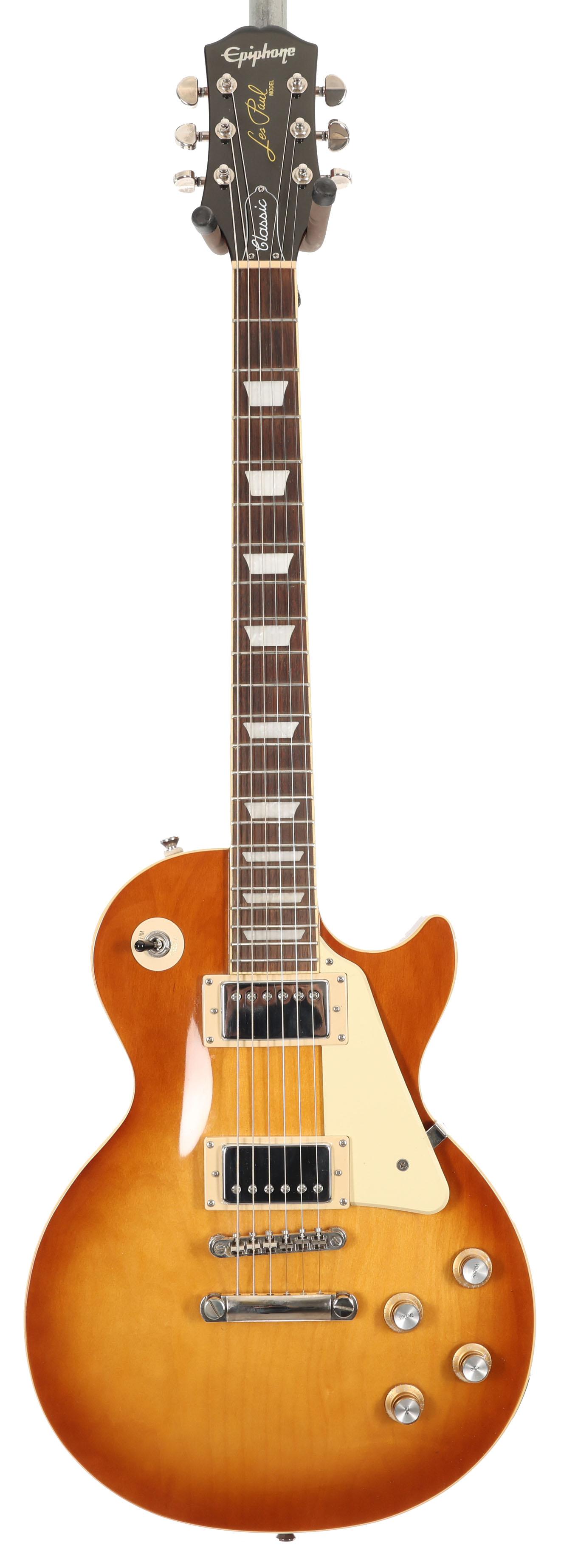 Second Hand Epiphone Les Paul CLassic in Honeyburst 790 - SH-141-4790 (3).jpg