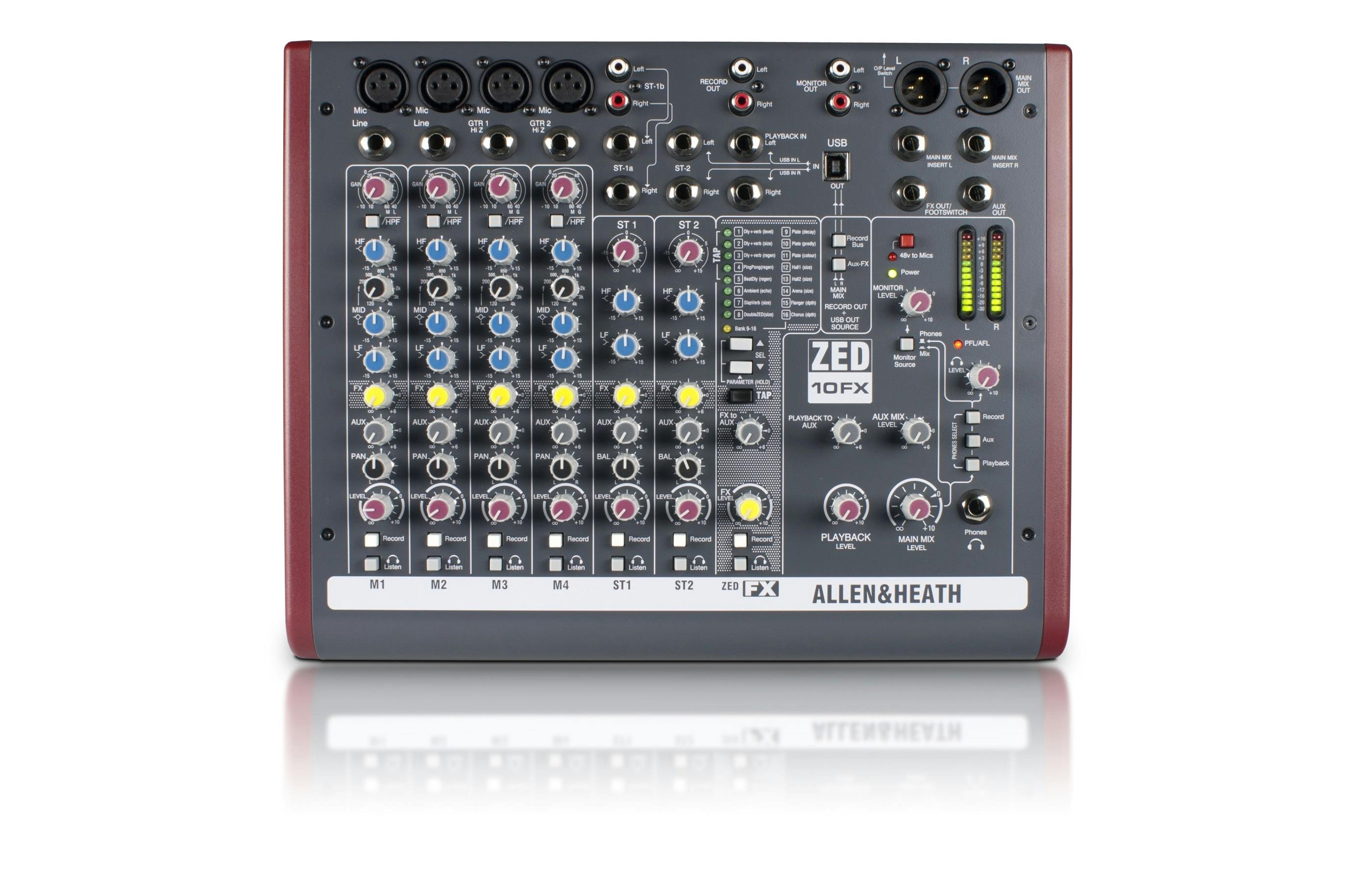Allen & Heath ZED10FX 10 Channel Compact Mixer - Andertons Music Co.