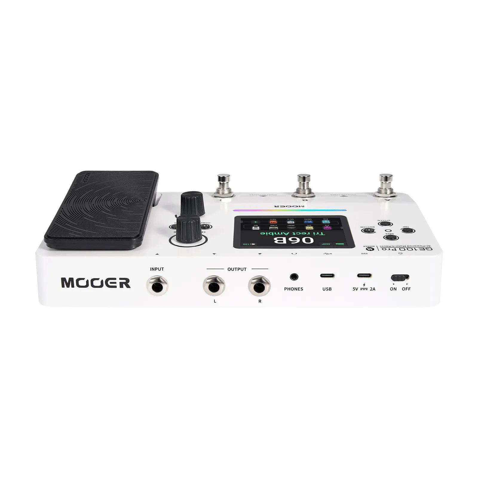 Mooer GE100 Pro Modelling & Multi-FX Guitar Pedal - Andertons Music Co