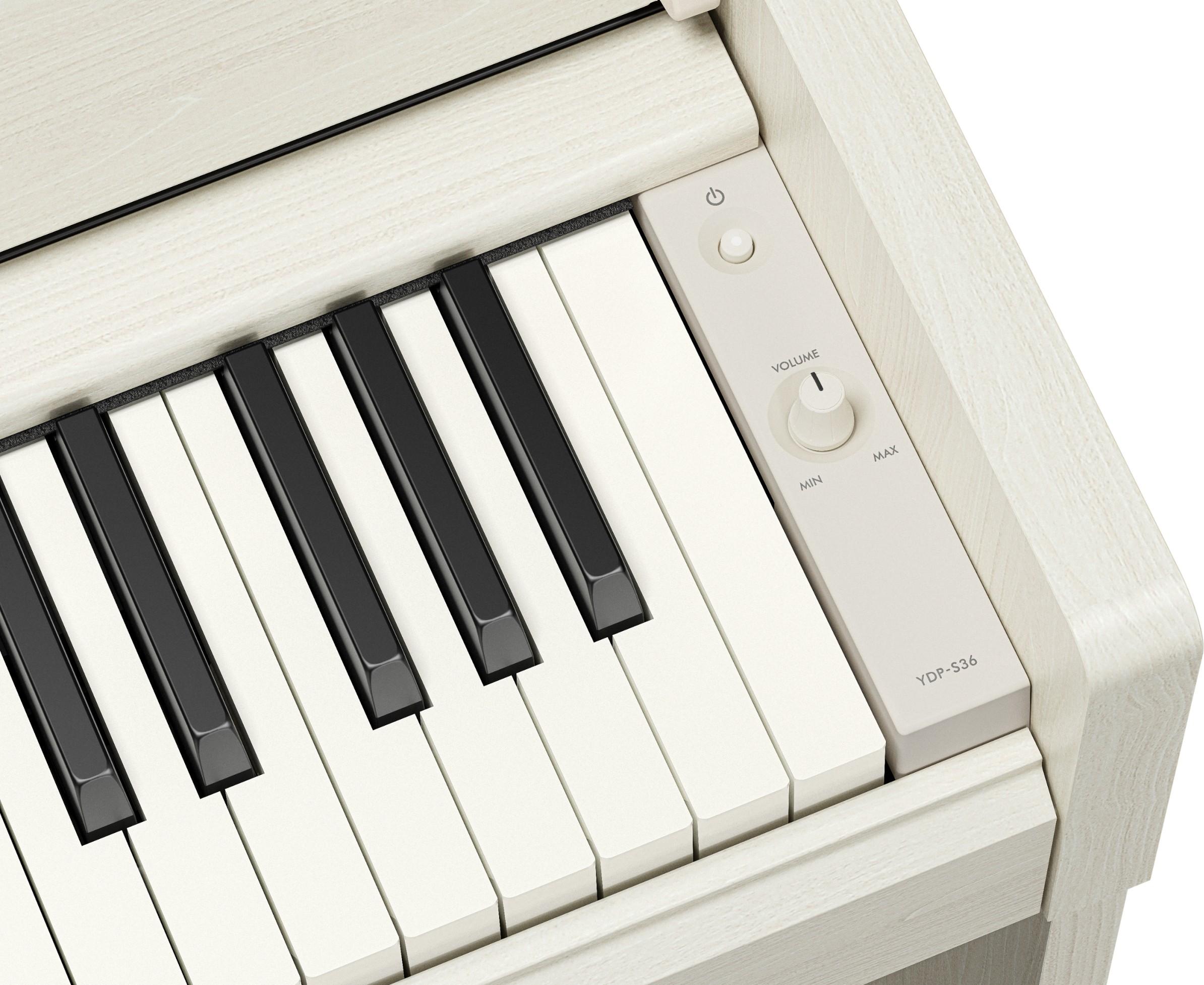 Yamaha YDP-S36 Digital Home Piano In White Birch - YDP-S36WB (5).jpg