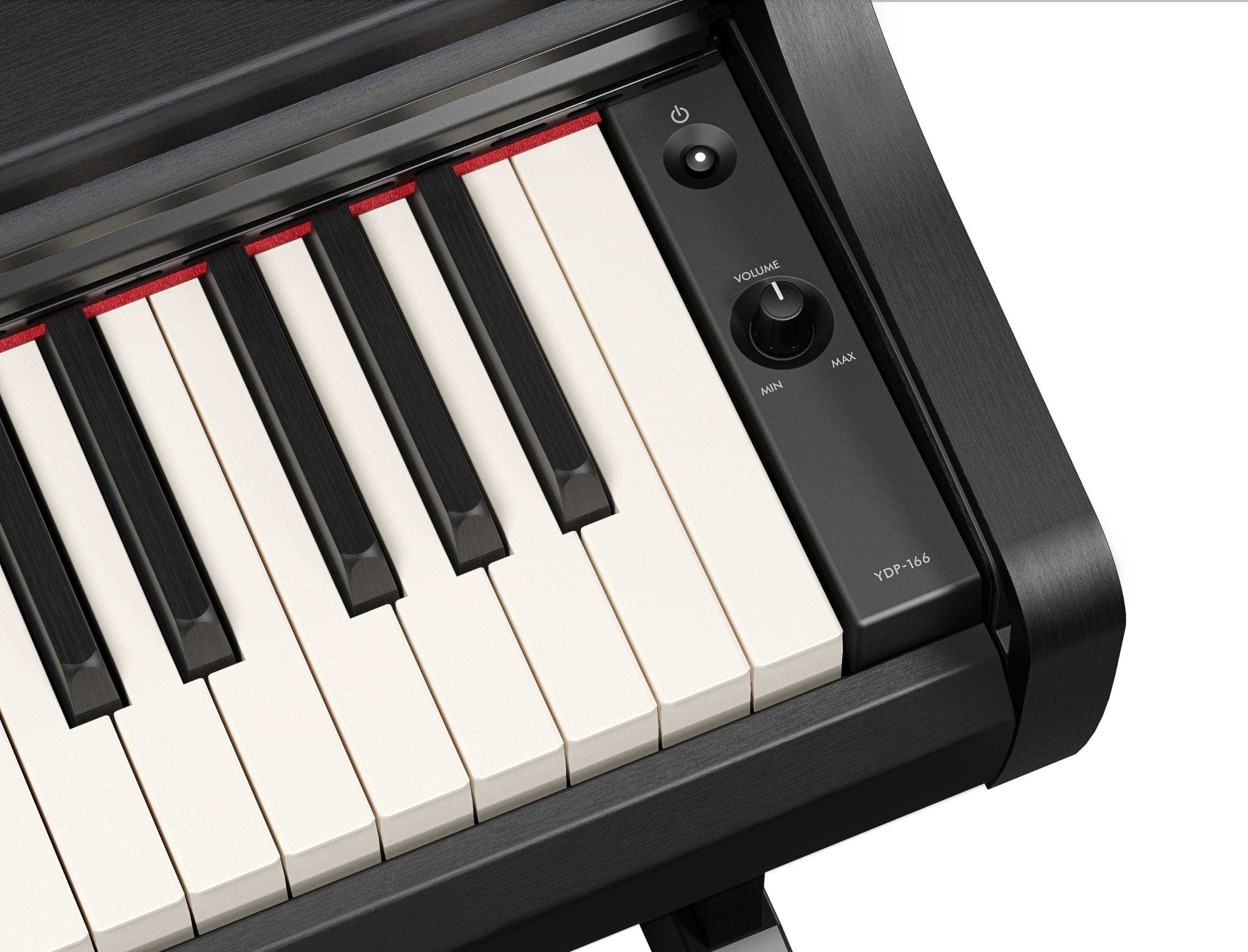 Yamaha YDP-166 Digital Home Piano In Black - YDP-166B (5).jpg
