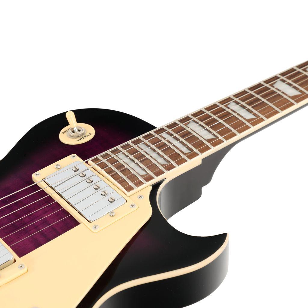 Eastcoast L1 Single-Cut Electric Guitar in Amethyst Burst - EC-L1-ABS-5.jpg