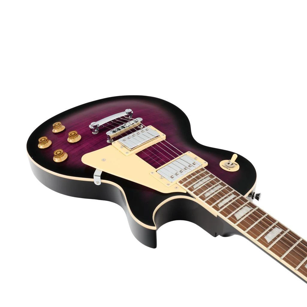Eastcoast L1 Single-Cut Electric Guitar in Amethyst Burst - EC-L1-ABS-7.jpg