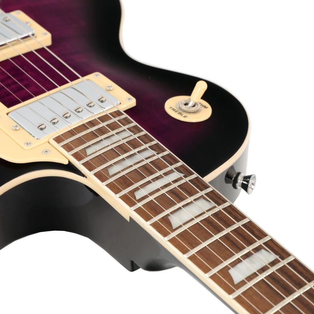 Eastcoast L1 Single-Cut Electric Guitar in Amethyst Burst - EC-L1-ABS-8.jpg