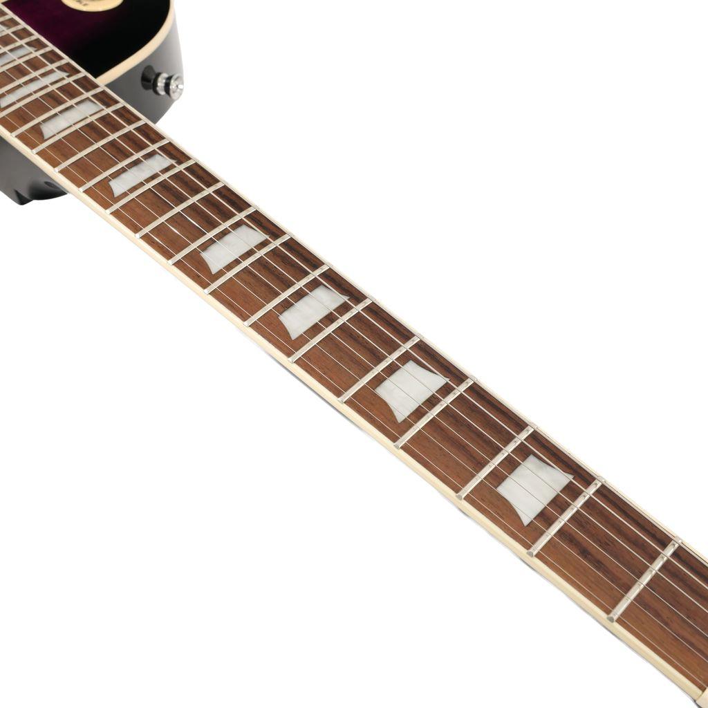 Eastcoast L1 Single-Cut Electric Guitar in Amethyst Burst - EC-L1-ABS-9.jpg