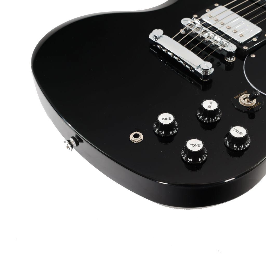 Eastcoast GS61S Double Cut Electric Guitar in Black - EC-GS61S-BLK-3.jpg