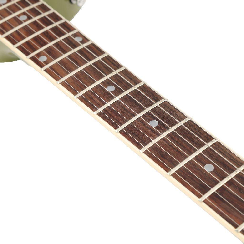 Eastcoast LS Single-Cut Electric Guitar in Drab Olive Green - EC-LS-OLV-9.jpg
