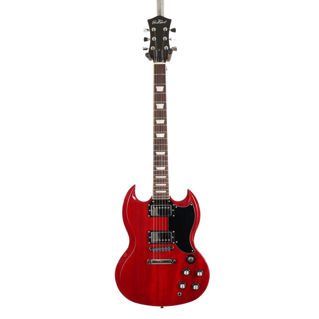 Eastcoast GS61S Double Cut Electric Guitar in Cherry Red - EC-GS61S-CR-2.jpg