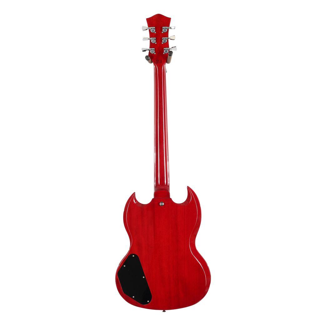 Eastcoast GS61S Double Cut Electric Guitar in Cherry Red - EC-GS61S-CR-3.jpg