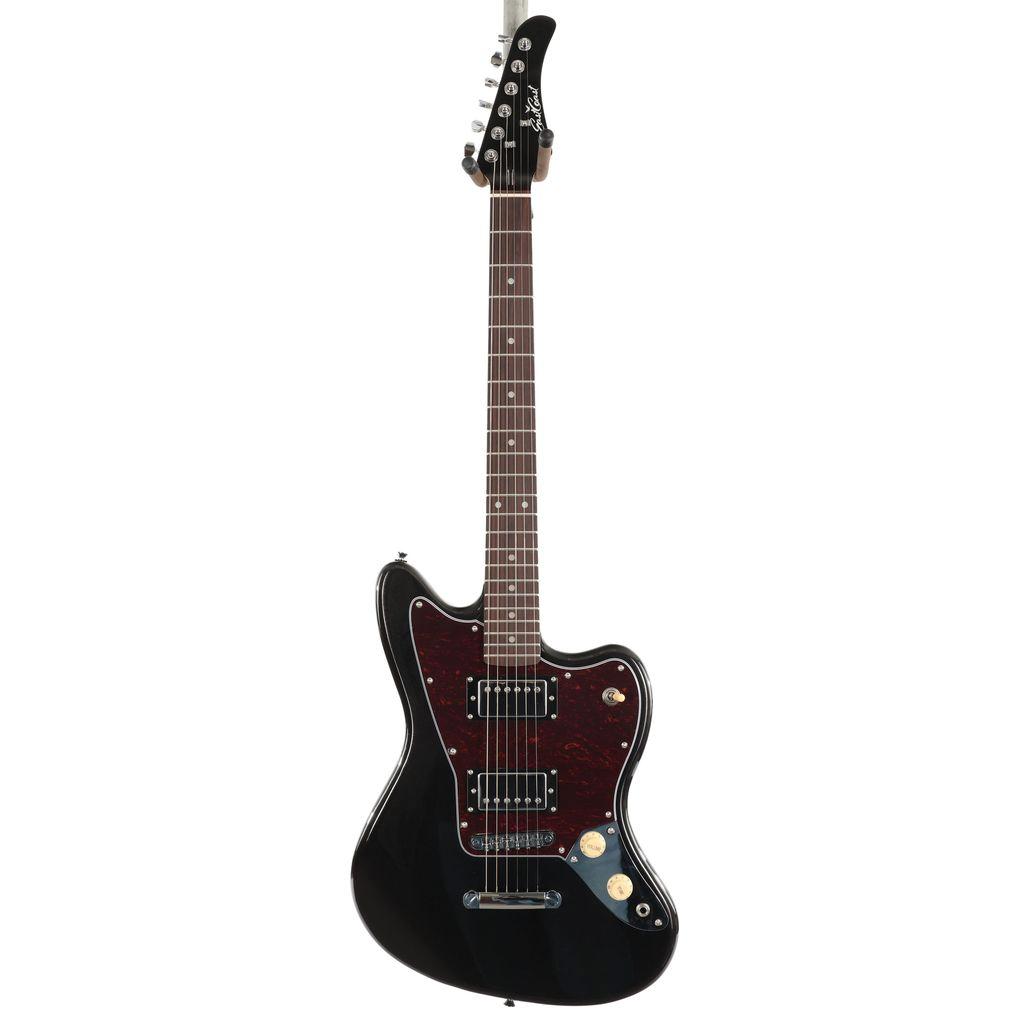 Eastcoast JG Offset Electric Guitar in Metallic Black - EC-JG-MTB-2.jpg