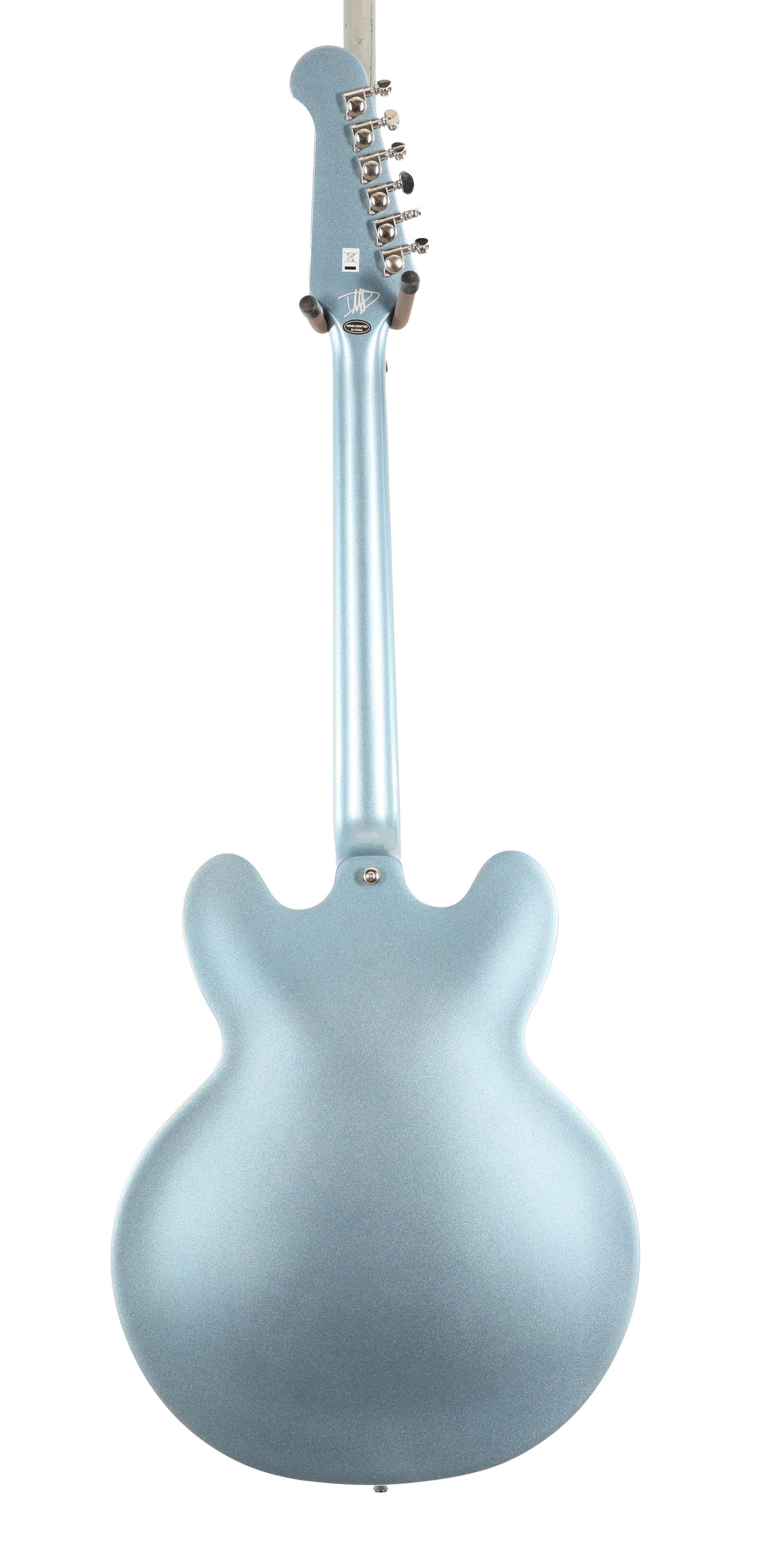 B Stock : Epiphone Artist Dave Grohl Signature DG-335 Semi-Hollow Electric Guitar in Pelham Blue - 017 - B-EIGCDG335-0017 (5).jpg