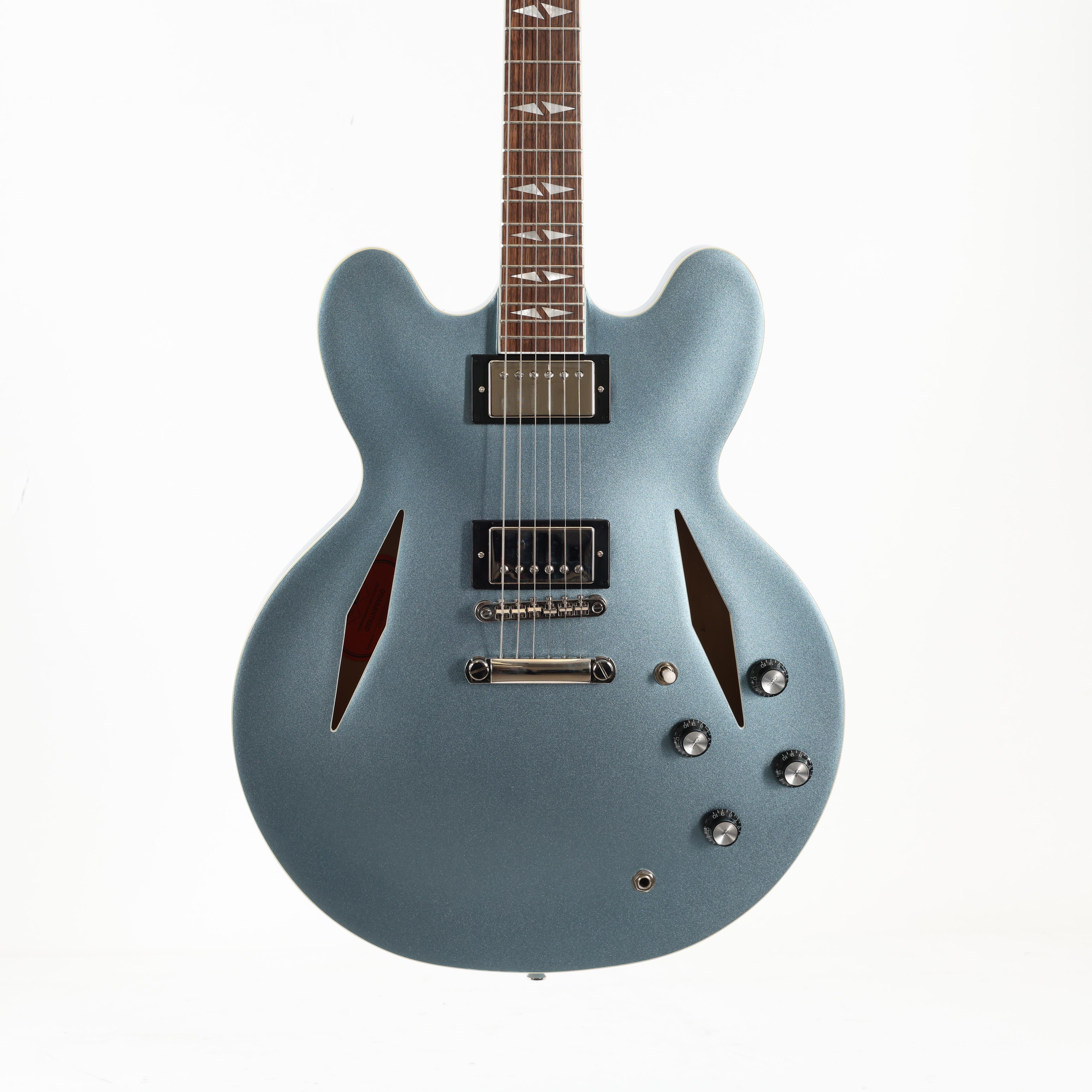B Stock : Epiphone Artist Dave Grohl Signature DG-335 Semi-Hollow Electric Guitar in Pelham Blue - 017 - B-EIGCDG335-0017 (2).jpg