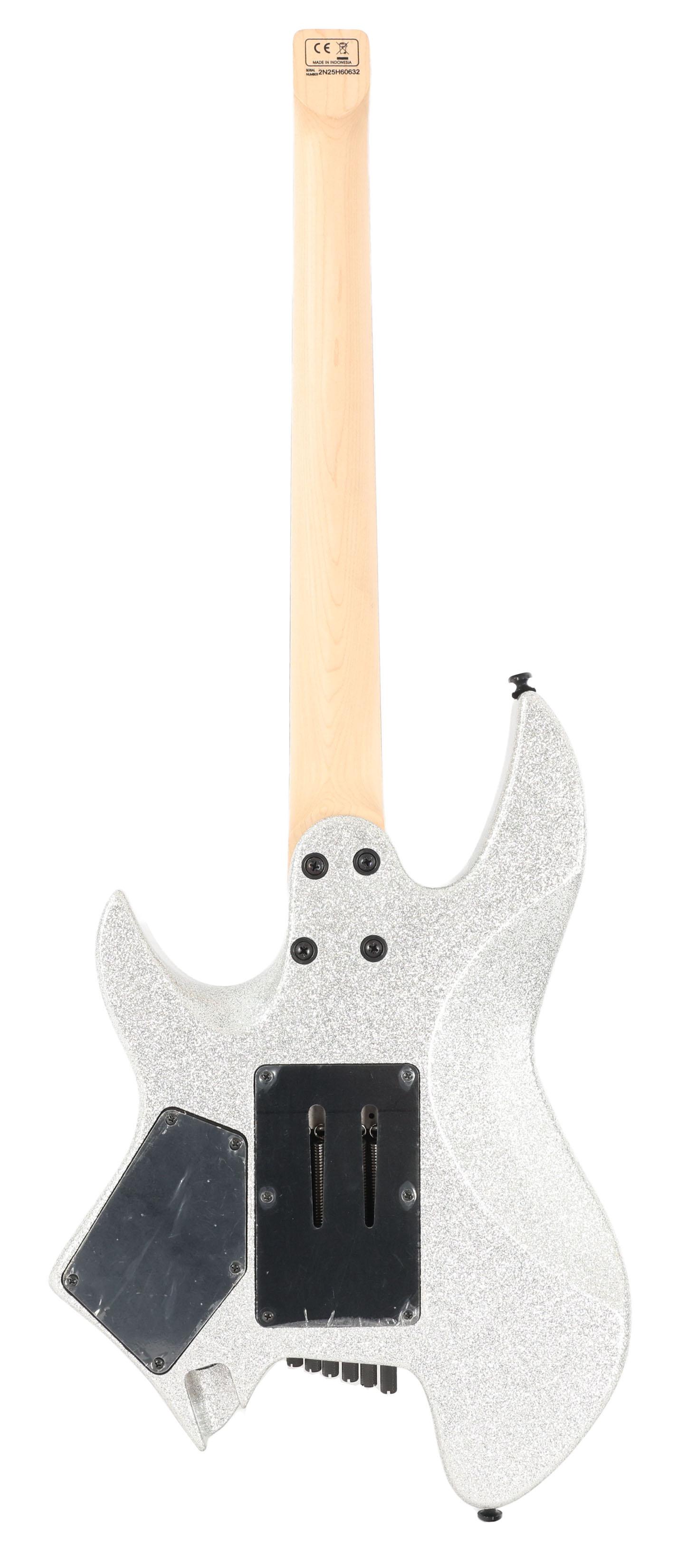 B Stock : Sire Larry Carlton X6 Headless Electric Guitar in Silver Sparkle - 003 - B-X66SSP-0003 (4).jpg