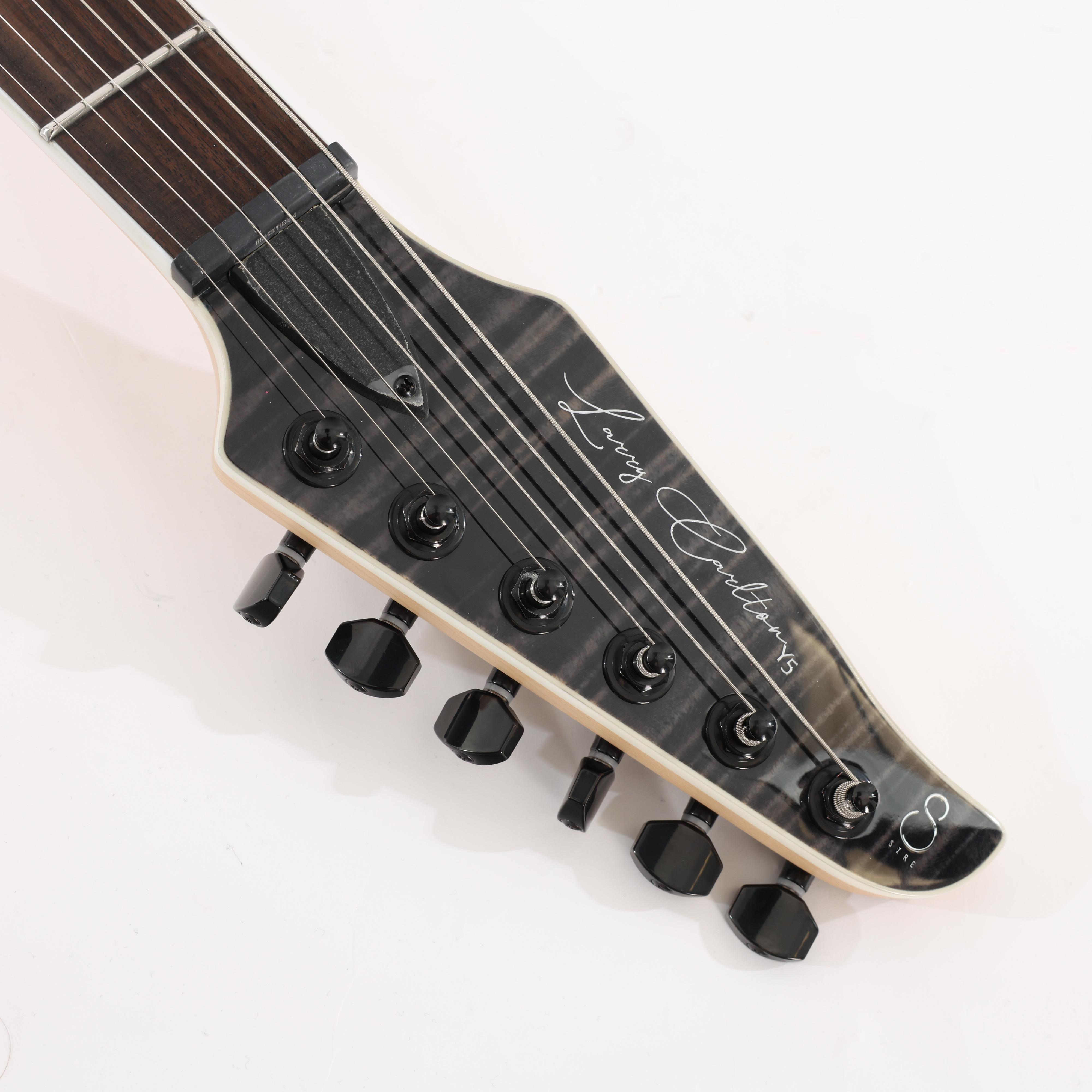 B Stock : Sire Larry Carlton Y5 Electric Guitar in Transparent Black - 002 - B-Y5TBK-0002 (11).jpg