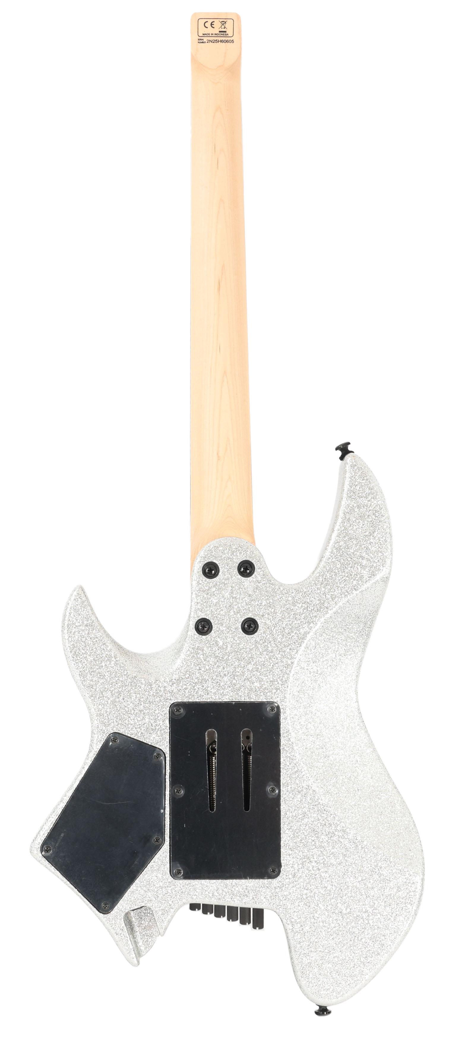 B Stock : Sire Larry Carlton X6 Headless Electric Guitar in Silver Sparkle - 002 - B-X66SSP-0002 (4).jpg