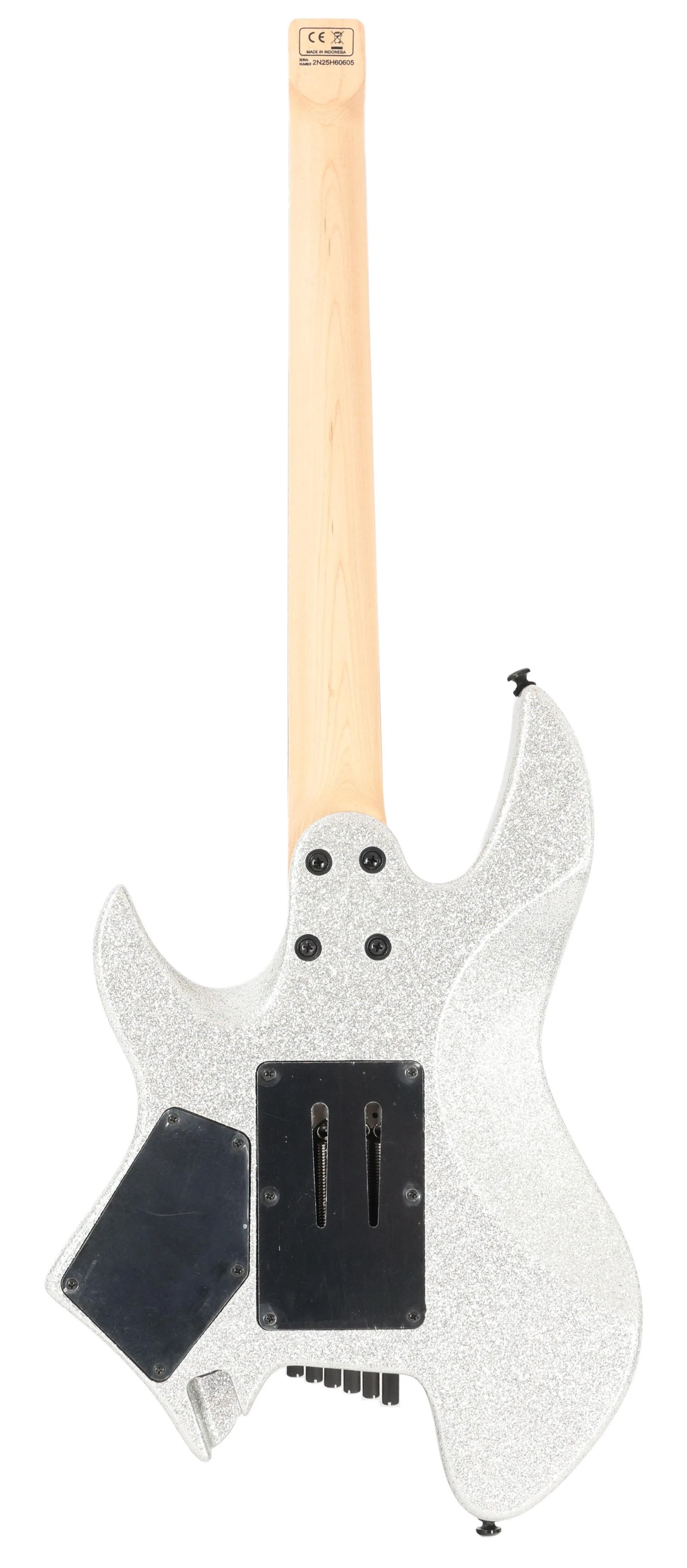 B Stock : Sire Larry Carlton X6 Headless Electric Guitar in Silver Sparkle - 002 - B-X66SSP-0002 (4).jpg