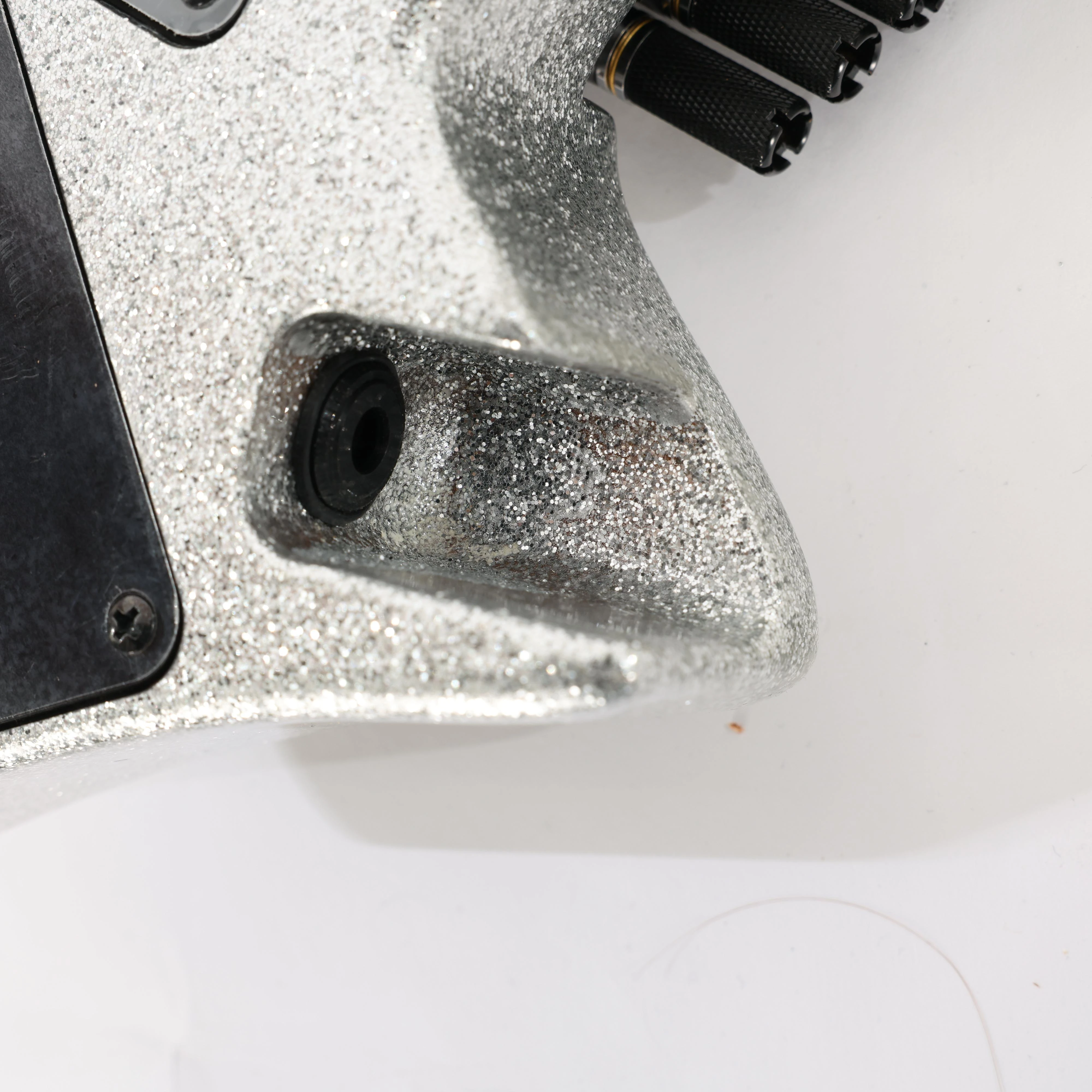 B Stock : Sire Larry Carlton X6 Headless Electric Guitar in Silver Sparkle - 002 - B-X66SSP-0002 (12).jpg