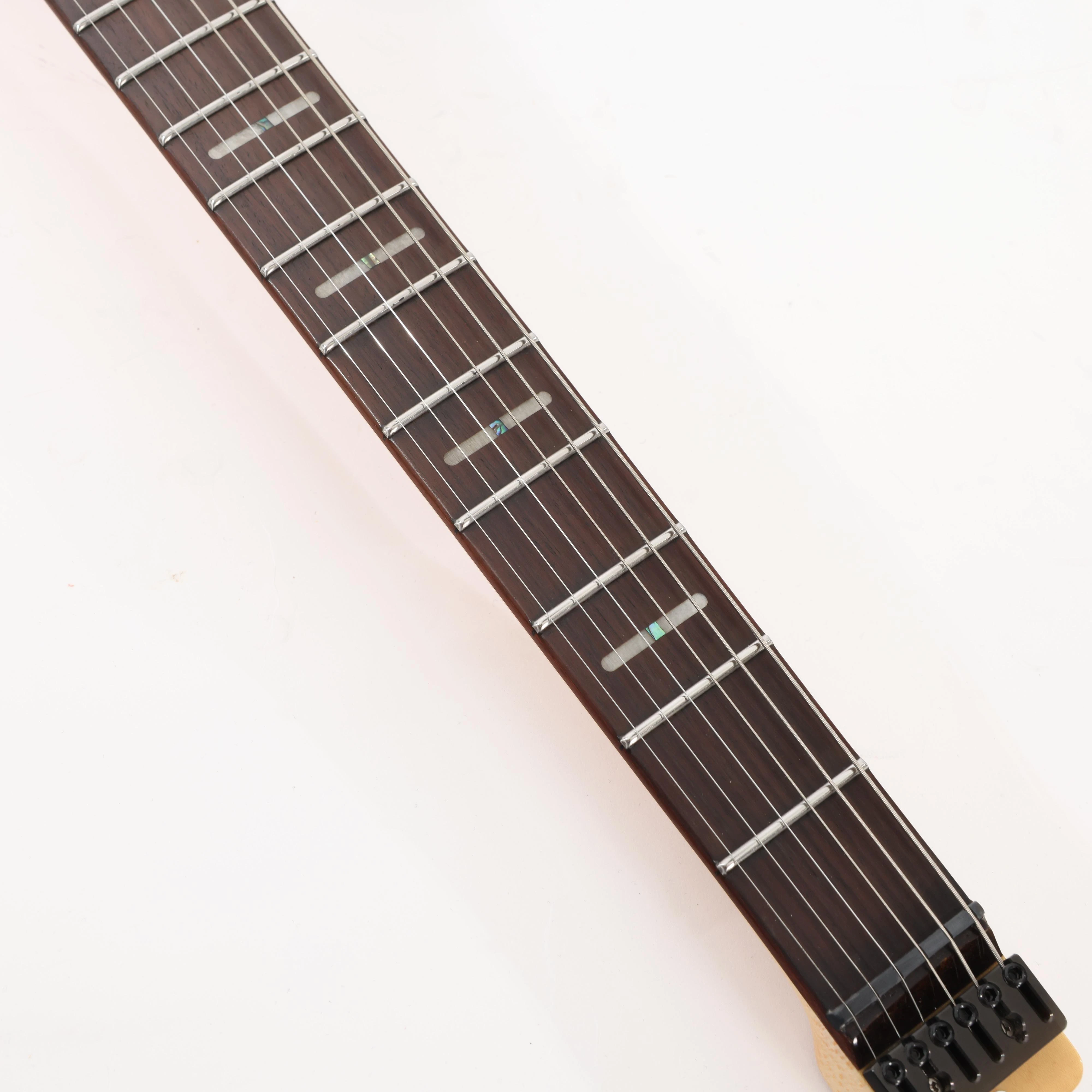 B Stock : Sire Larry Carlton X6 Headless Electric Guitar in Silver Sparkle - 002 - B-X66SSP-0002 (10).jpg