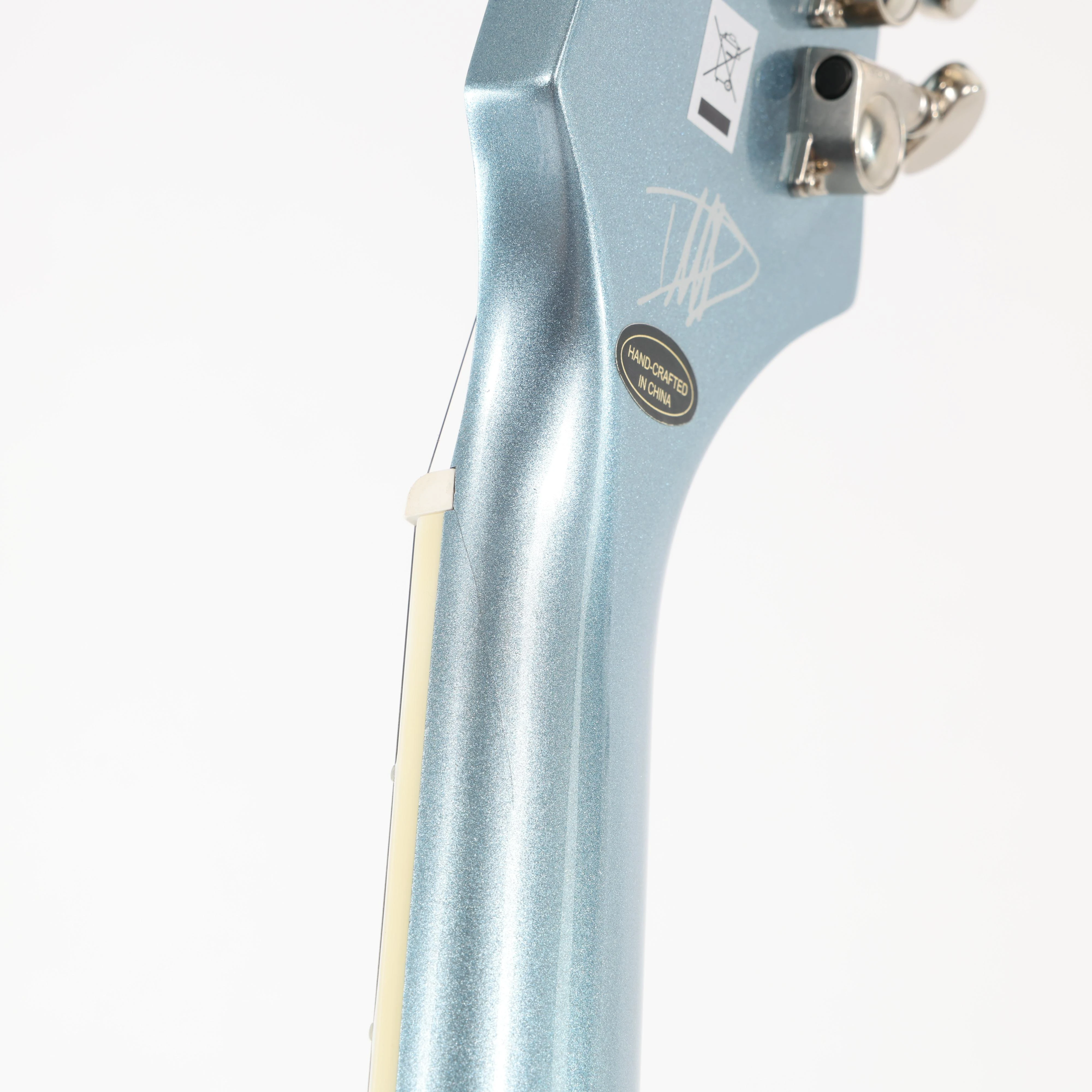 B Stock : Epiphone Artist Dave Grohl Signature DG-335 Semi-Hollow Electric Guitar in Pelham Blue - 016 - B-EIGCDG335-0016 (4).jpg