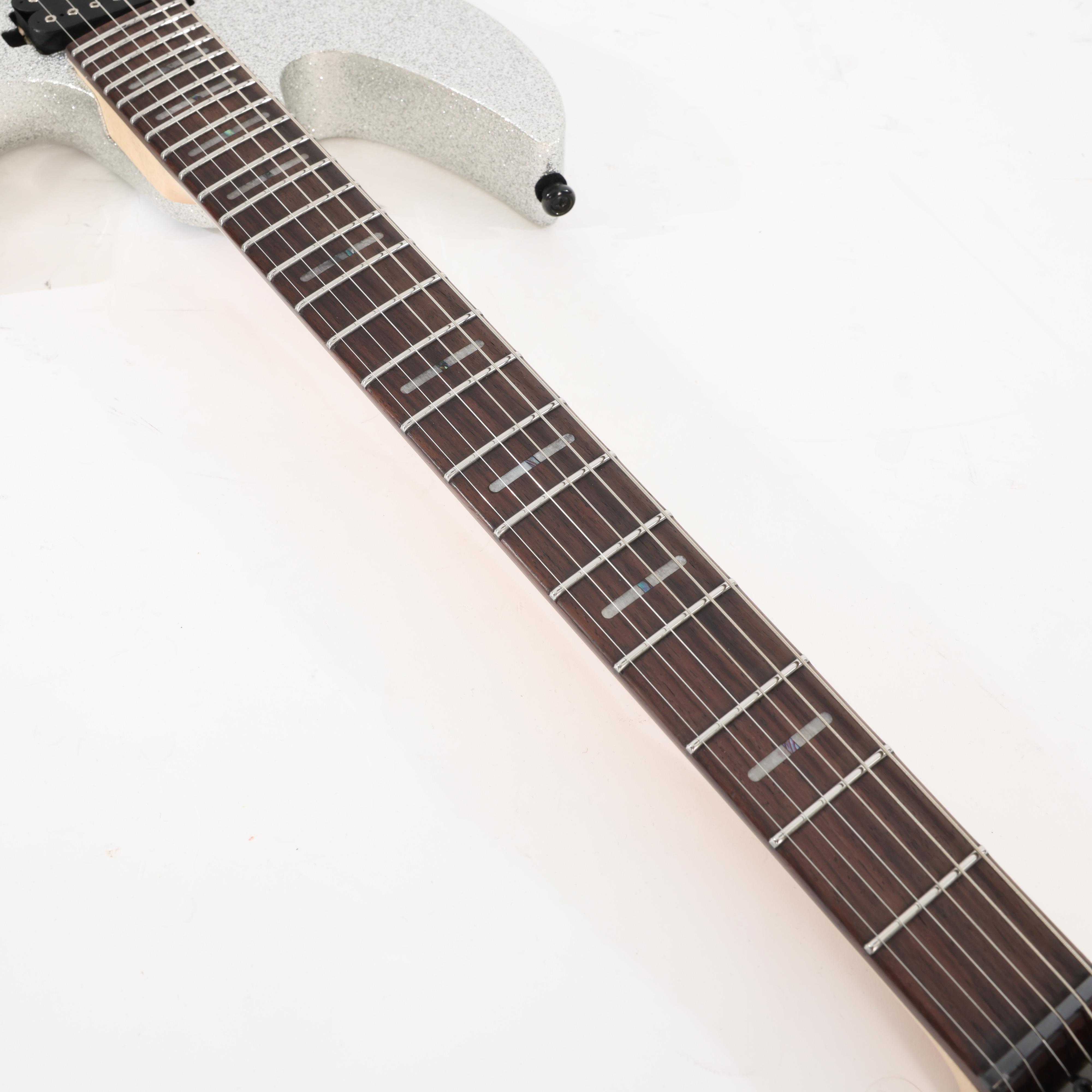 B Stock : Sire Larry Carlton X6 Headless Electric Guitar in Silver Sparkle - 001 - B-X66SSP-0001 (10).jpg