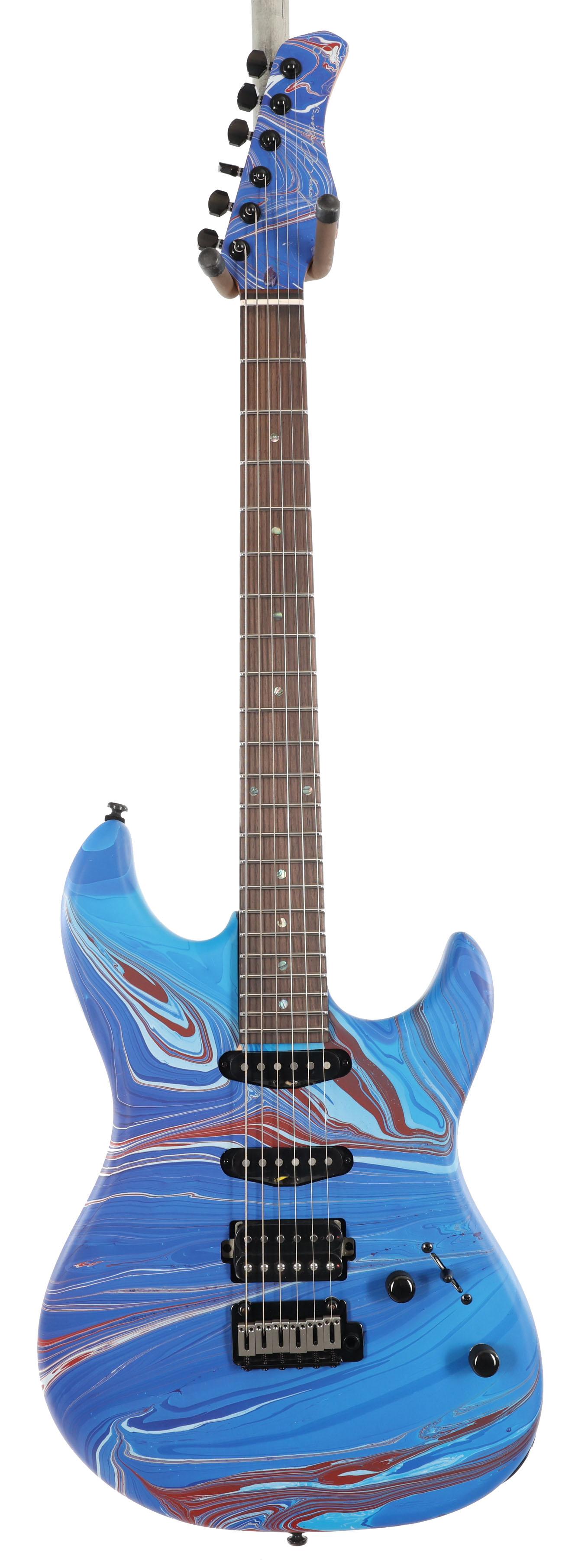 B Stock : Sire S7 New Gen Electric Guitar in Blue Swirl - 002 - B-S7BLSW-0002 (3).jpg