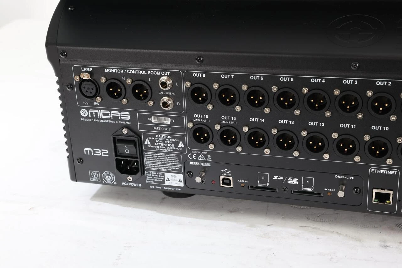 B Stock : Midas M32 LIVE Digital mixer ex display - 004 - B-000-C7R01-0004 (7).jpg