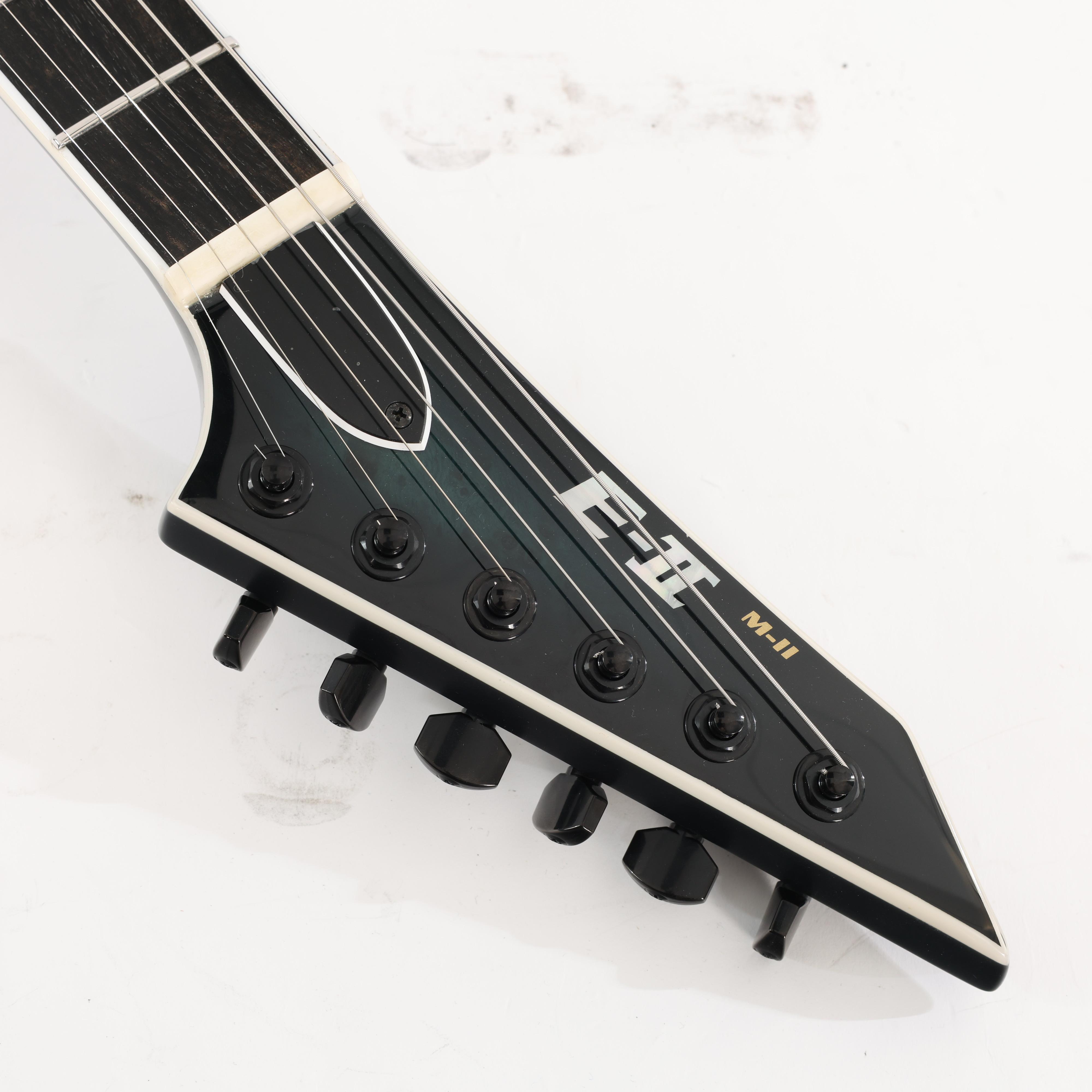 B Stock : ESP E-II M-II HT Electric Guitar in Mercury Blue Burst - 001 - B-10009879-0001 (11).jpg