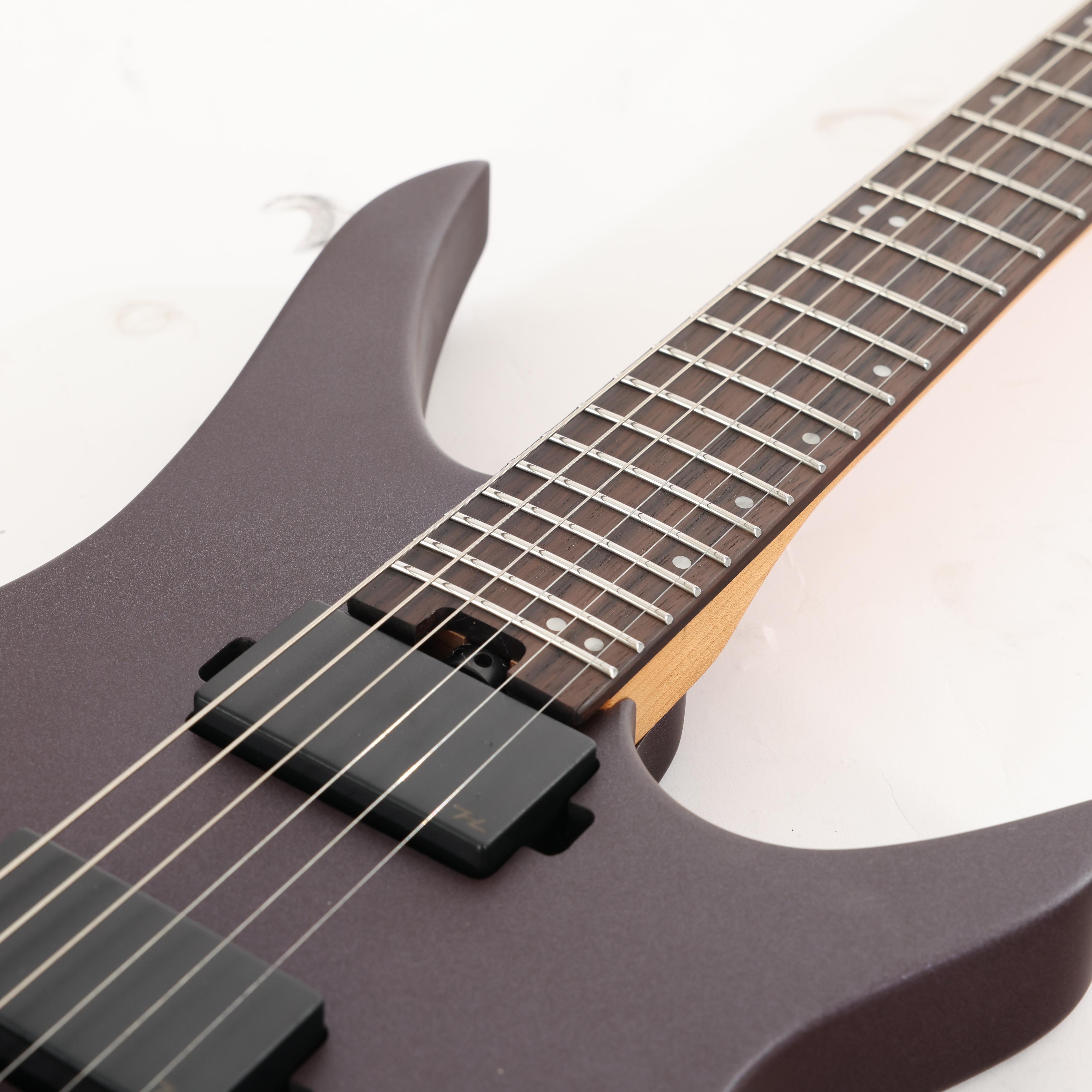B Stock : HILS NEXT HN5 Headless Electric Guitar in Satin Metallic Deep Purple - 007 - B-HN5S-NS-M-0007 (6).jpg
